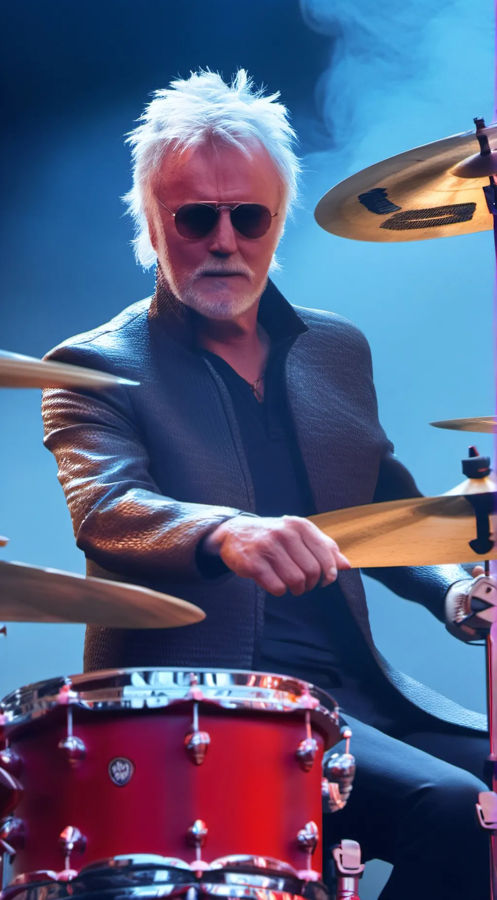 ai character: Roger Taylor background