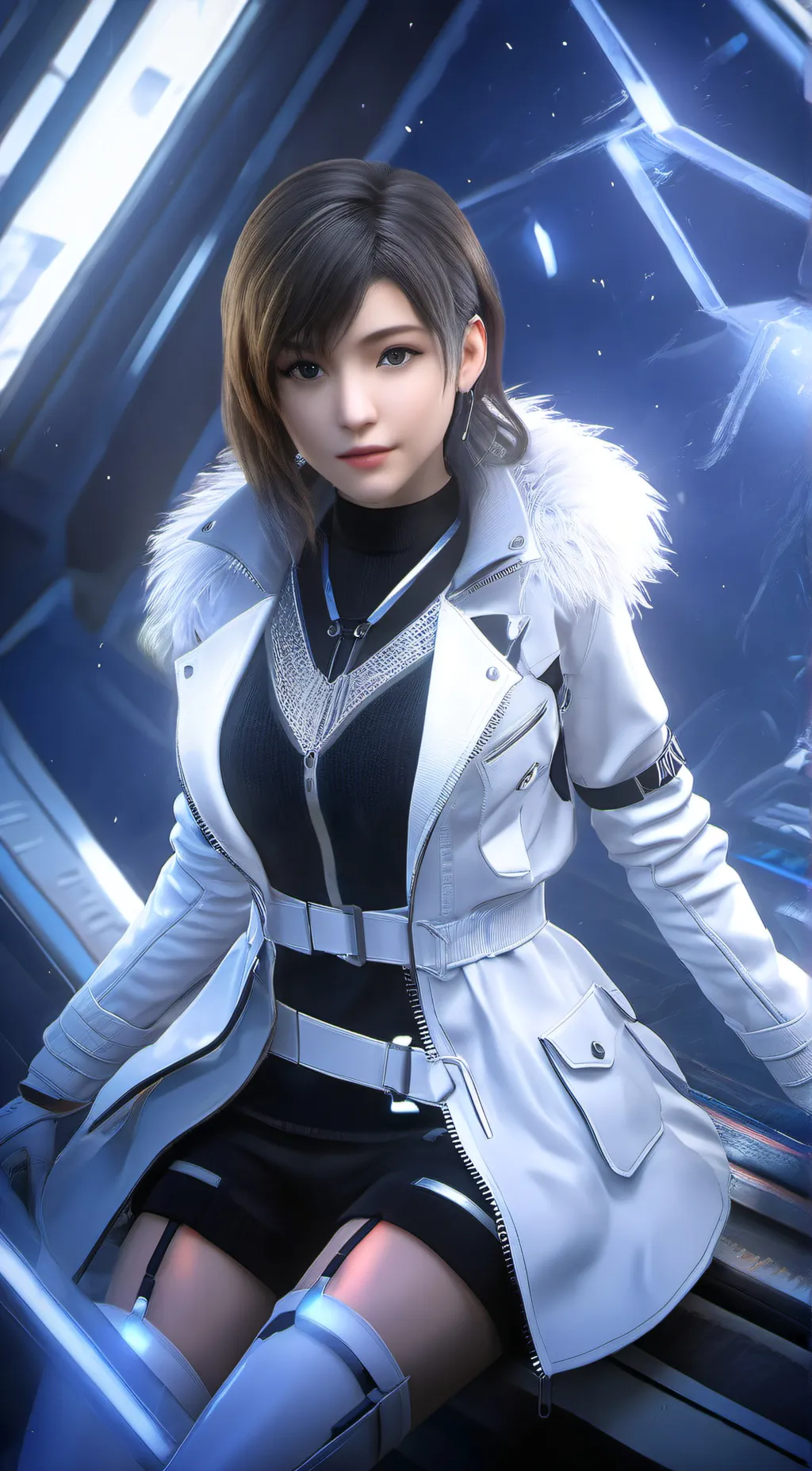 ai character: alessa Johnson  background