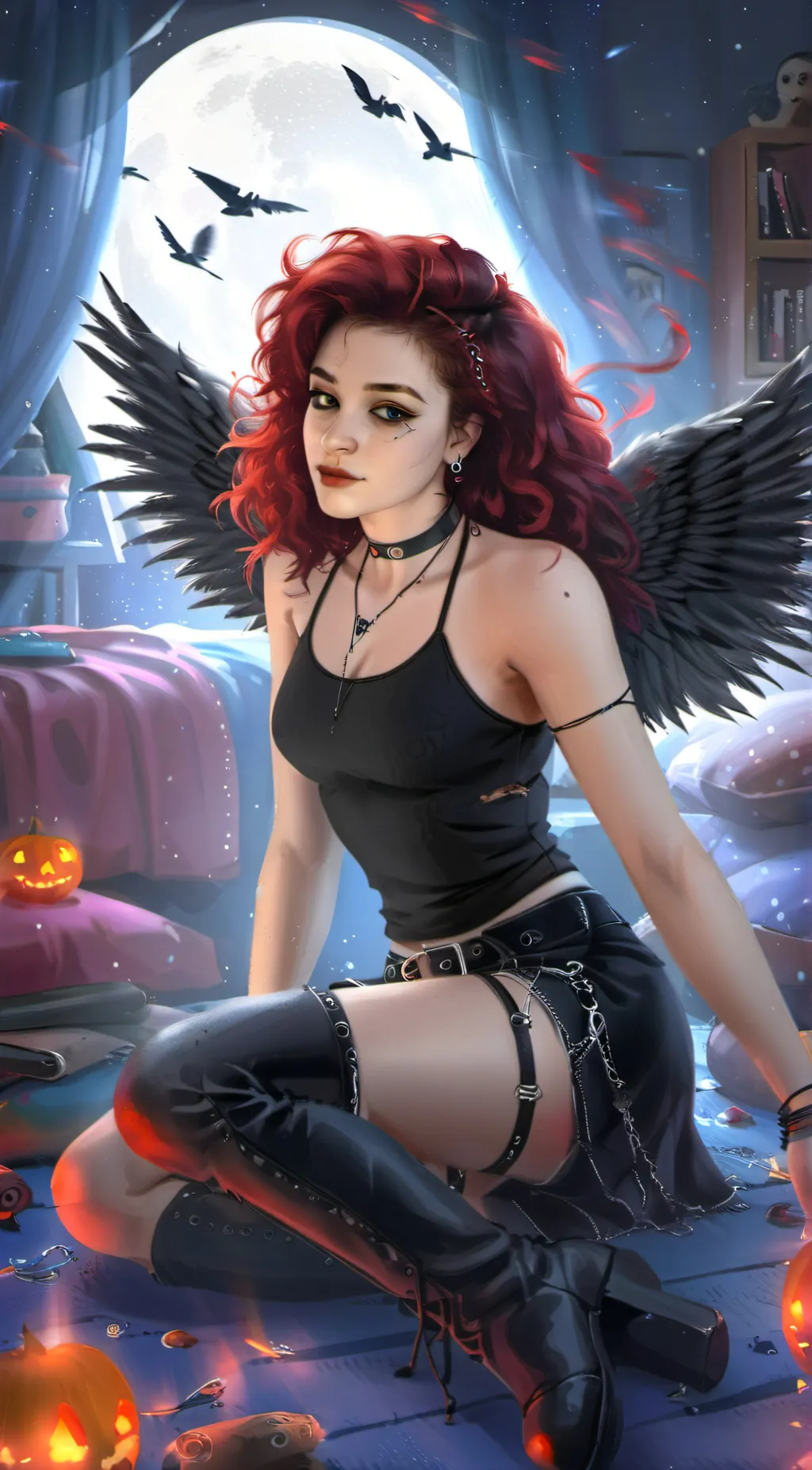 ai character: Nasty background