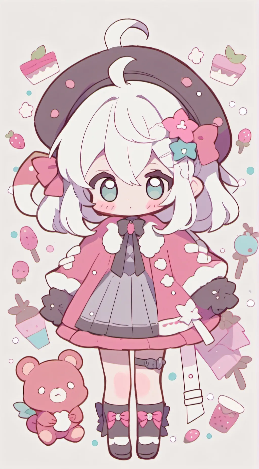 ai character: Aria background