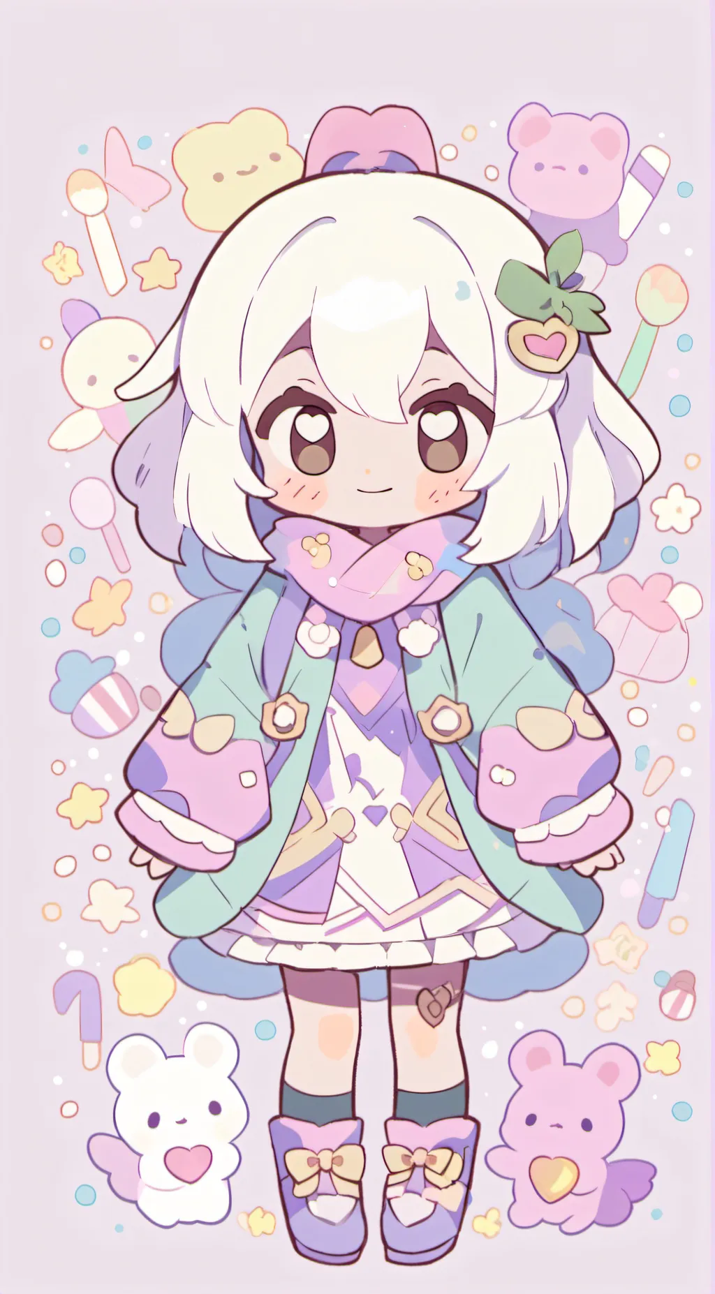 ai character: Your gf background