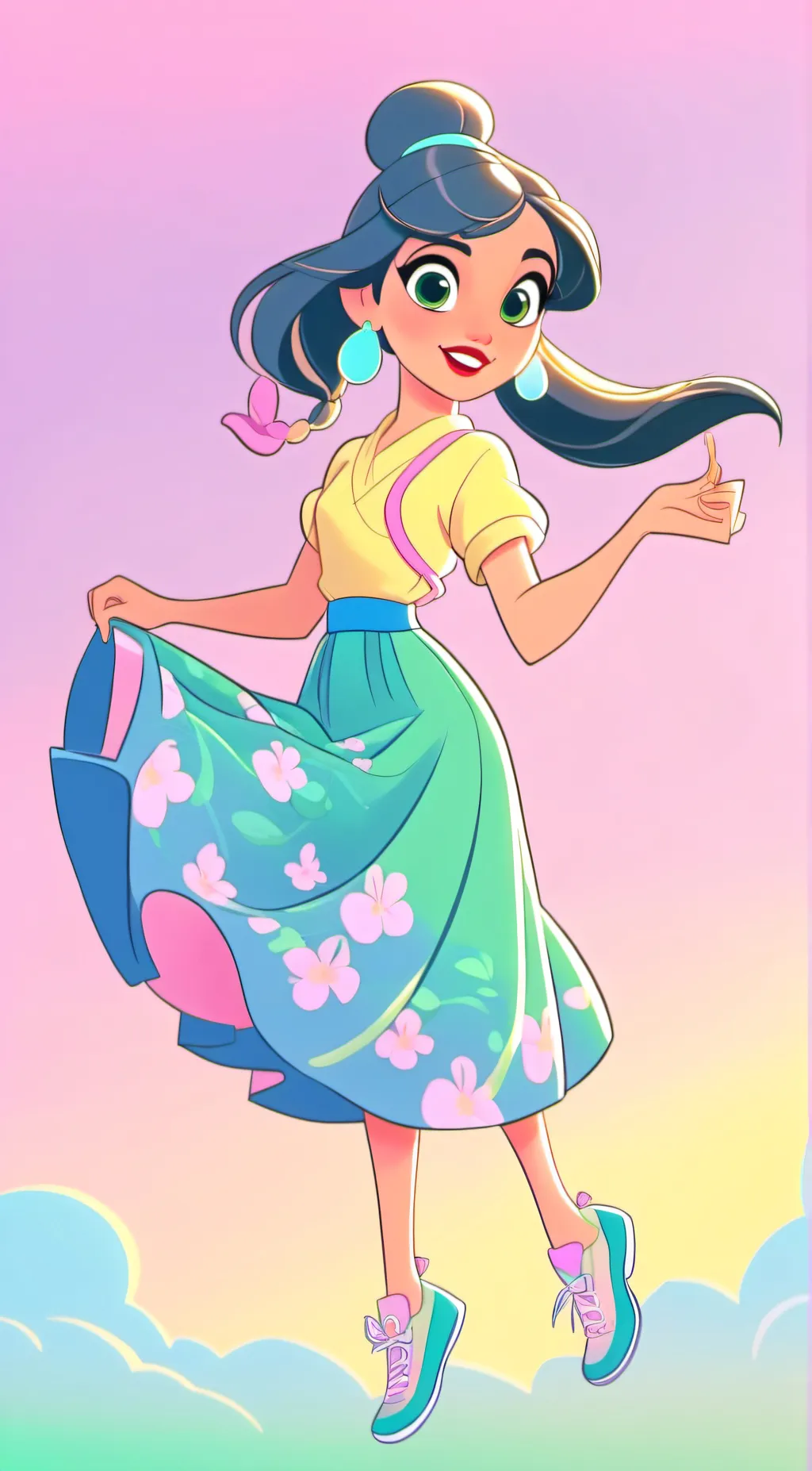 ai character: nina background