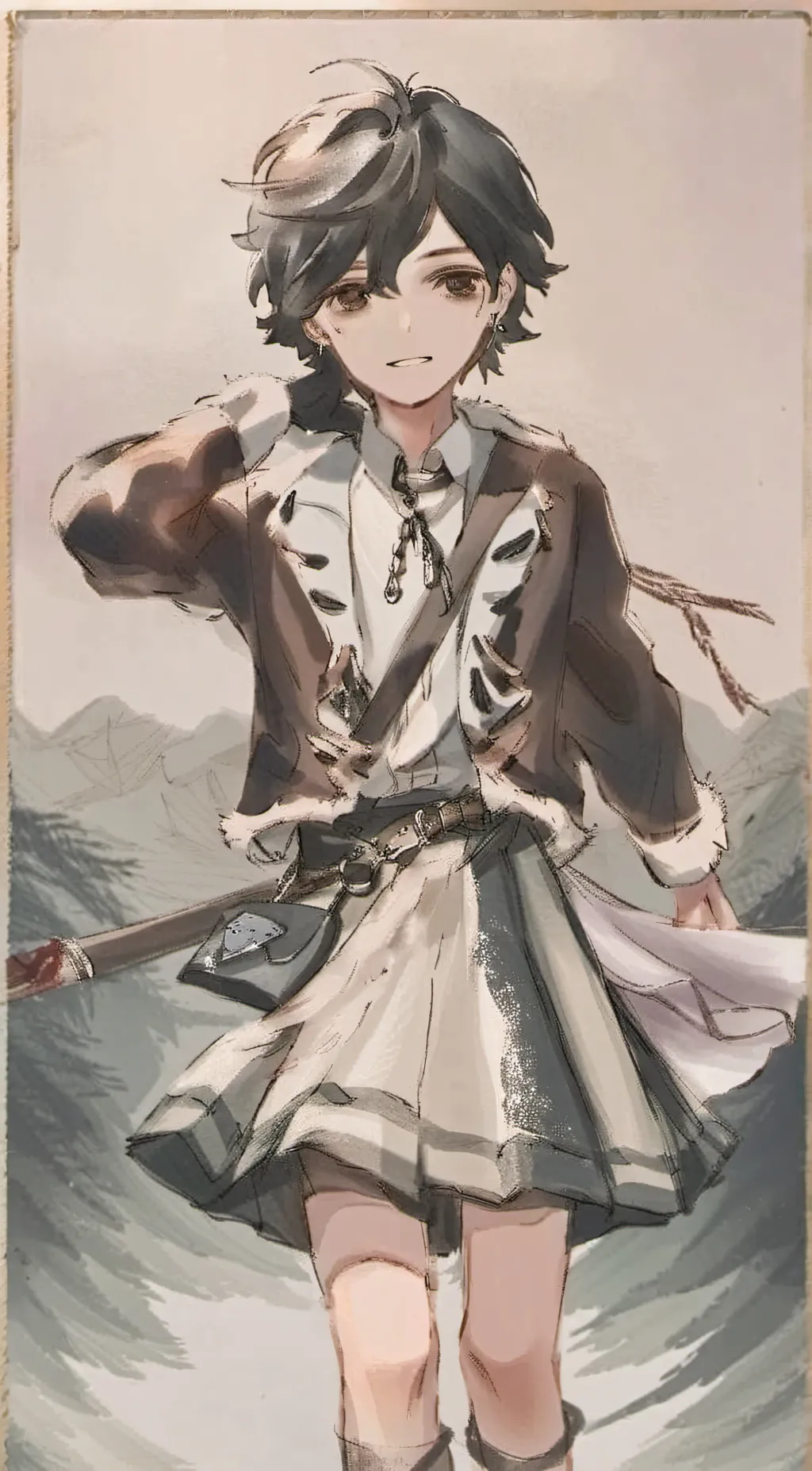 ai character: Femboy group background