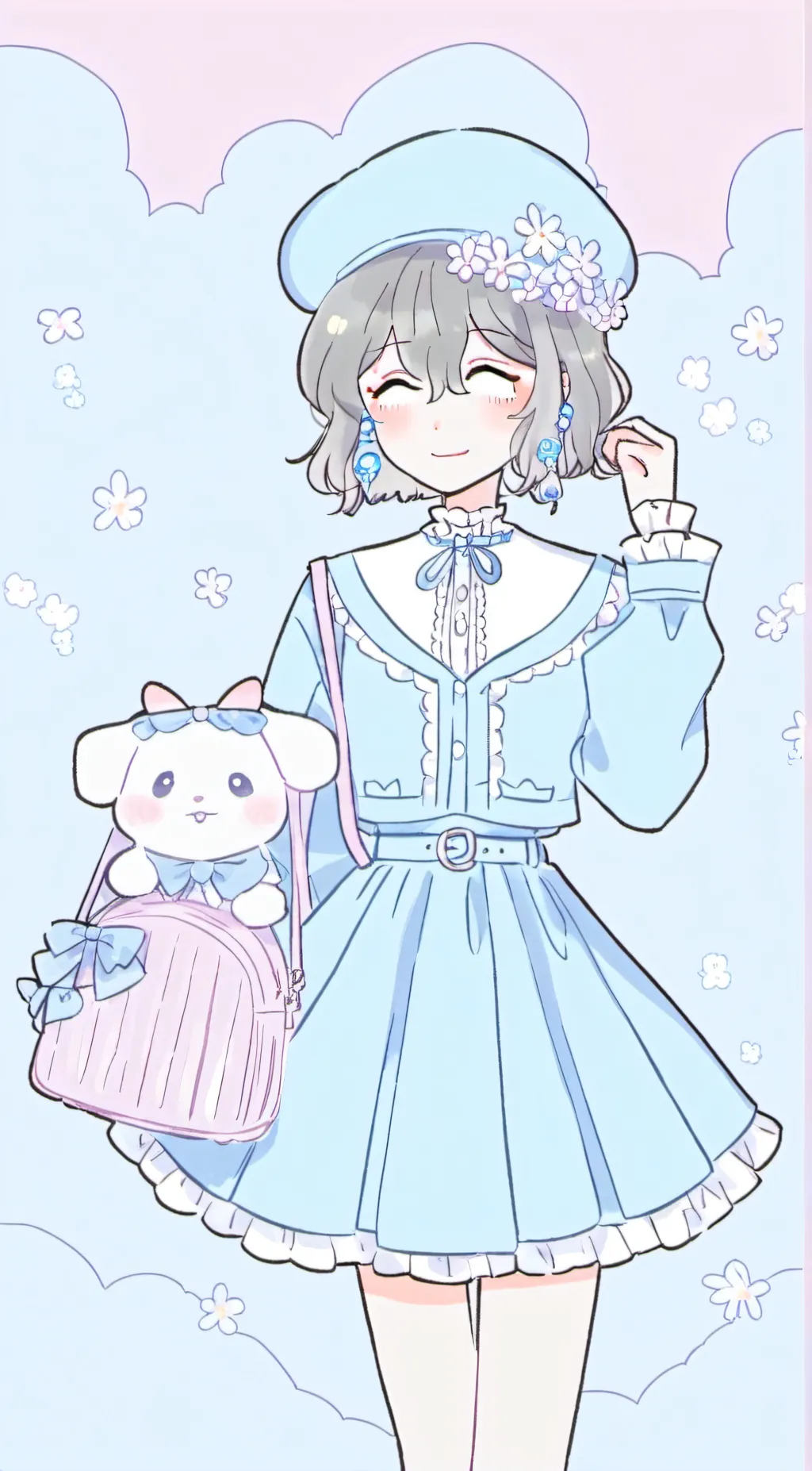 ai character: °Katherie° background