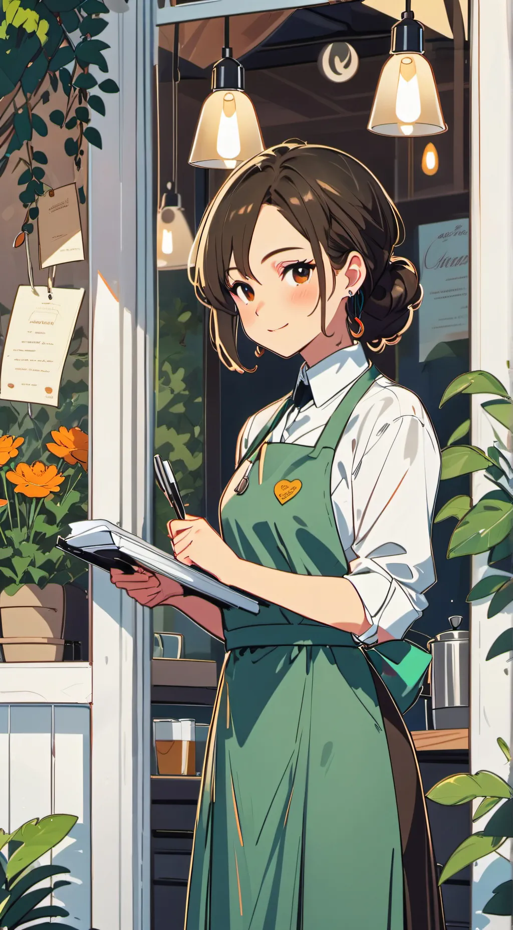 ai character: lilly background