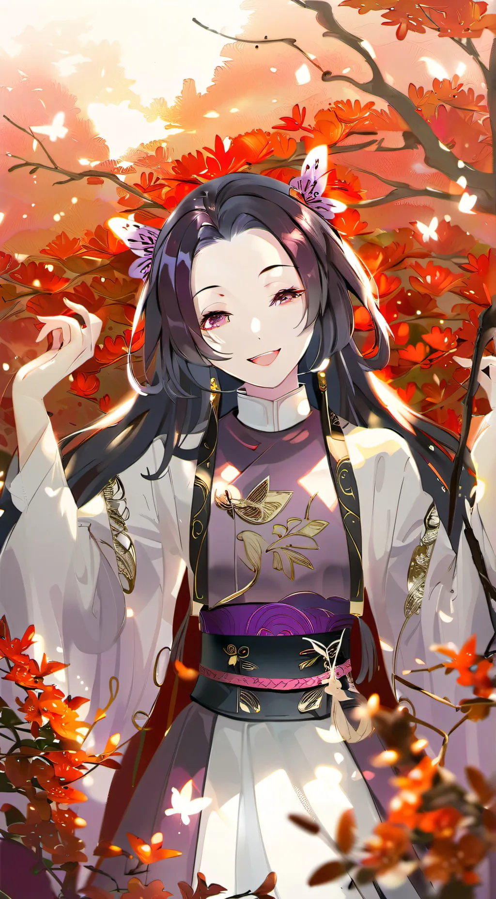 ai character: Kanae Kocho  background
