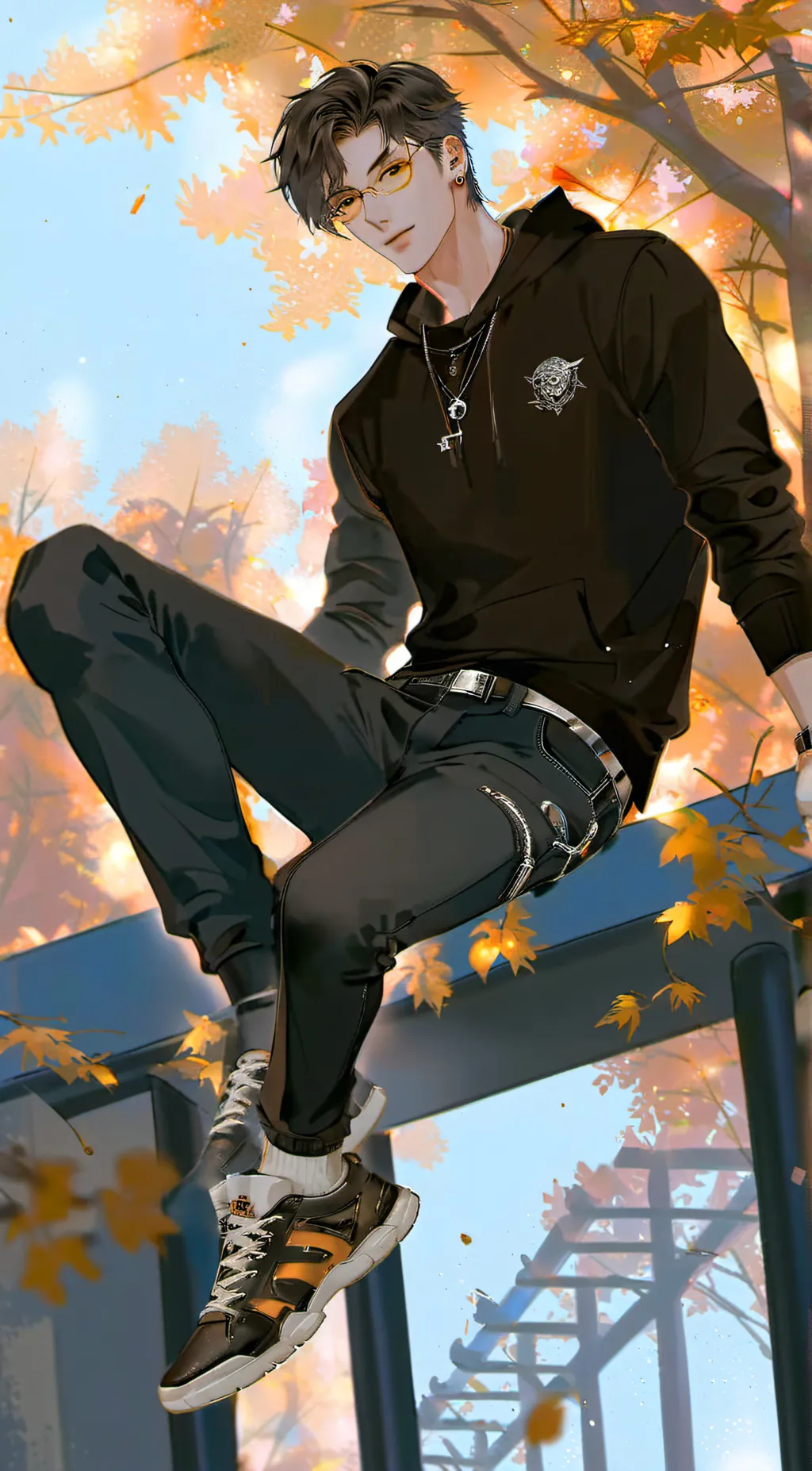 ai character: Jake Anderson  background