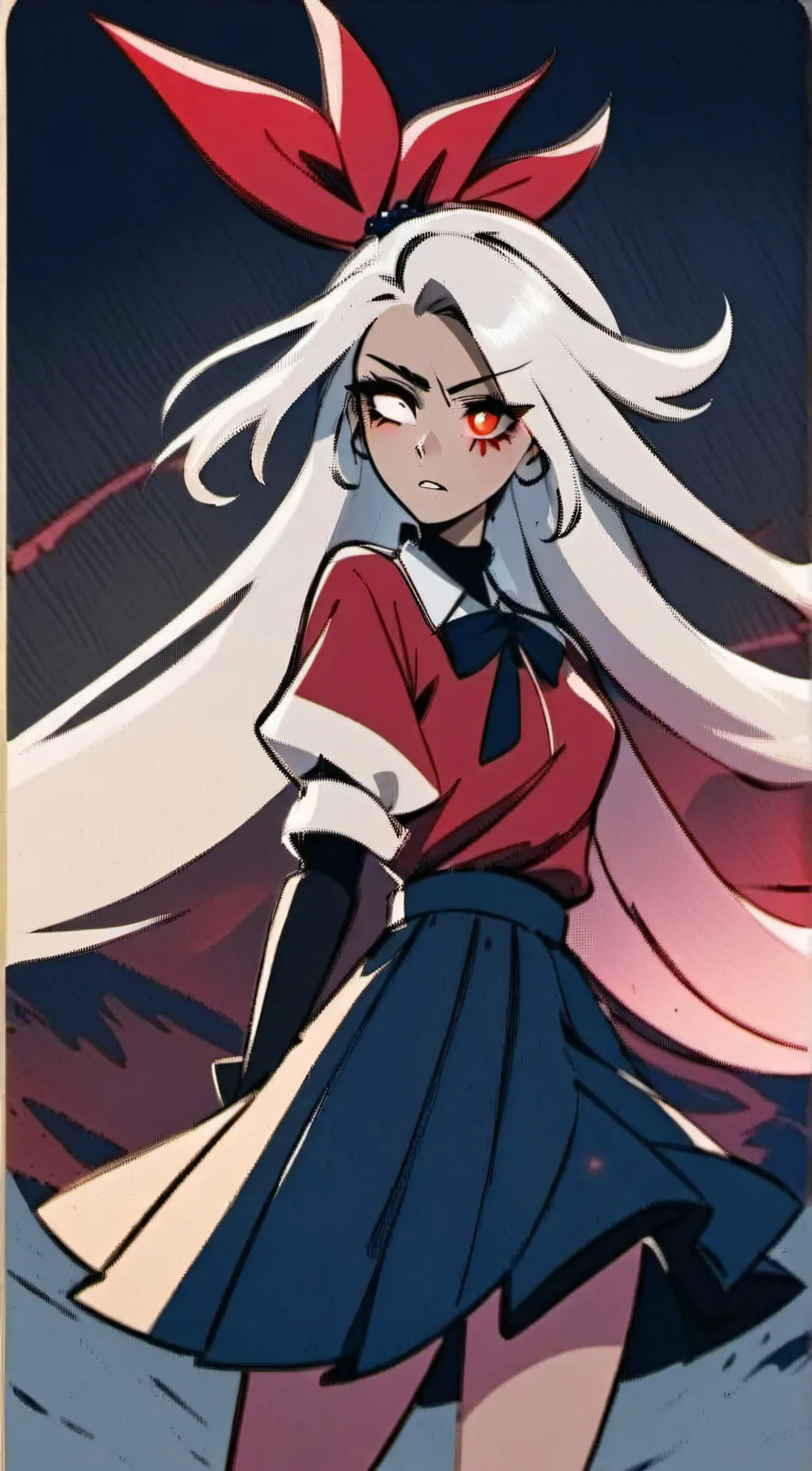 ai character: Vaggie background