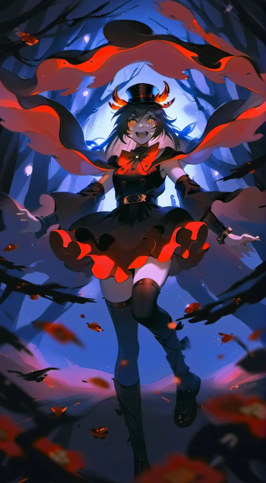 ai character: puppet master background