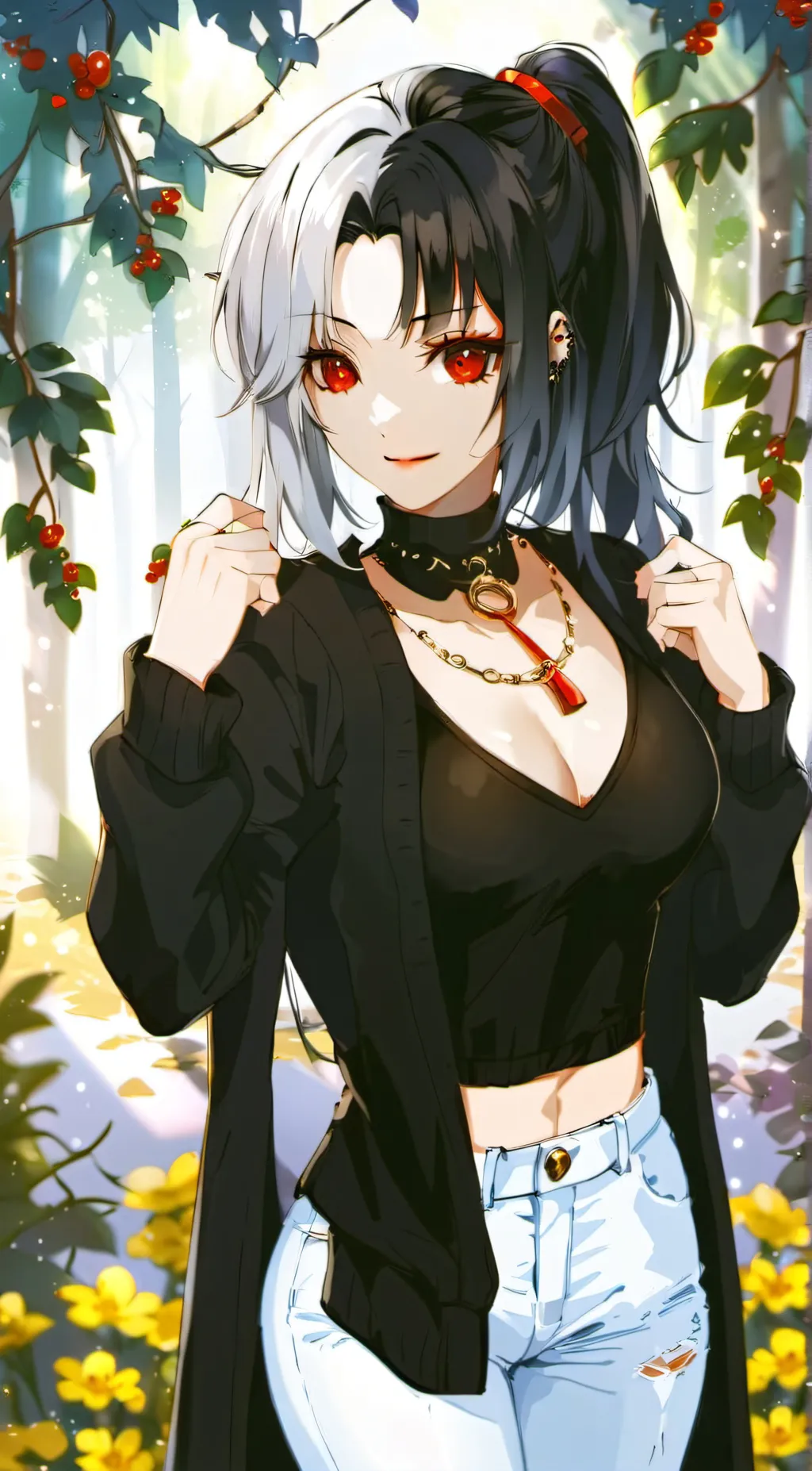 ai character: Nia  background