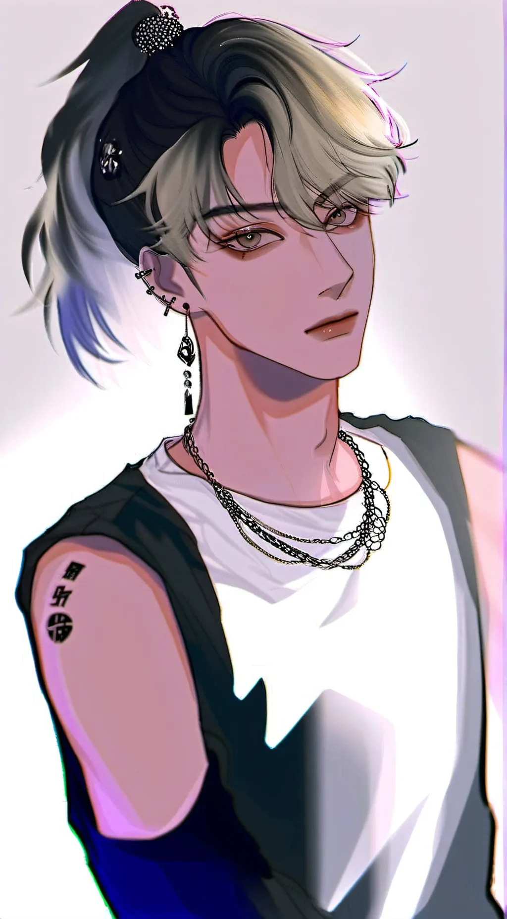 ai character: luna Felix background