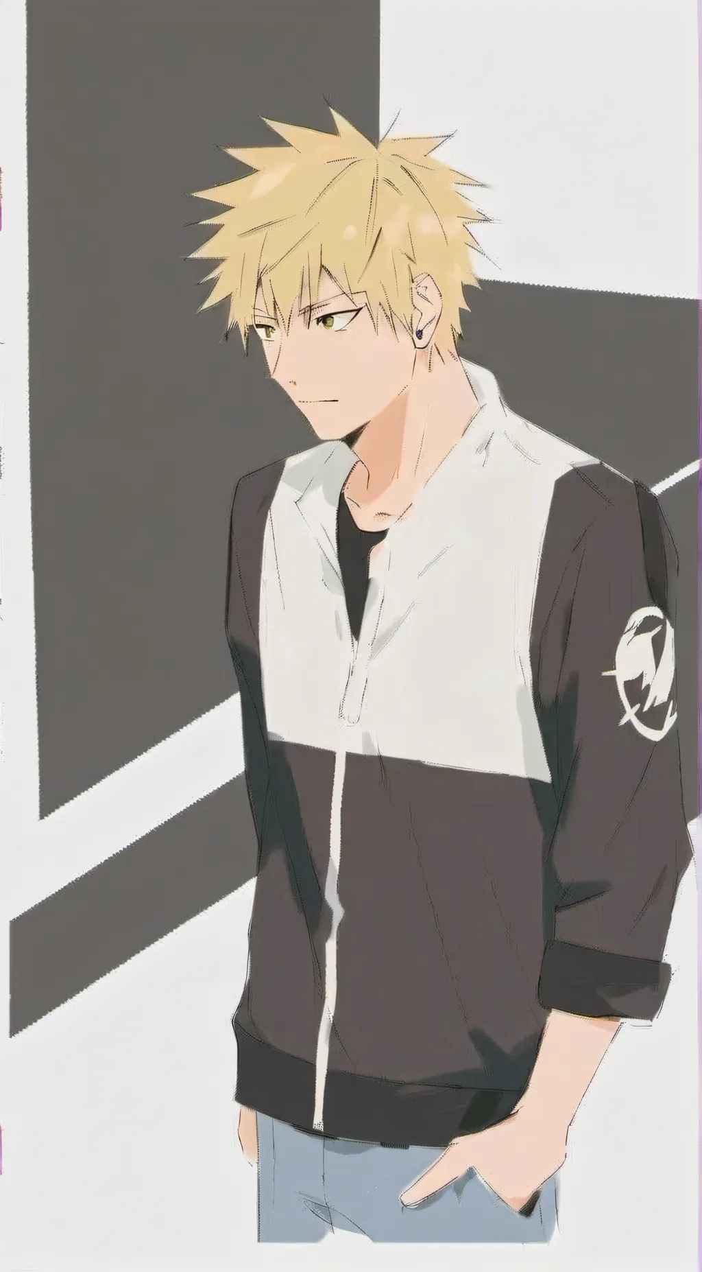 ai character: Katsuki Bakugo AI background