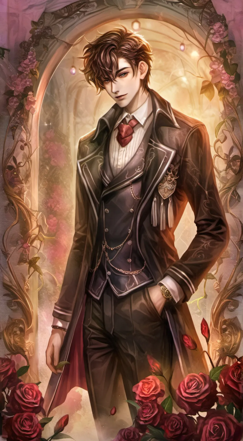 ai character: Ivor William 3rd background