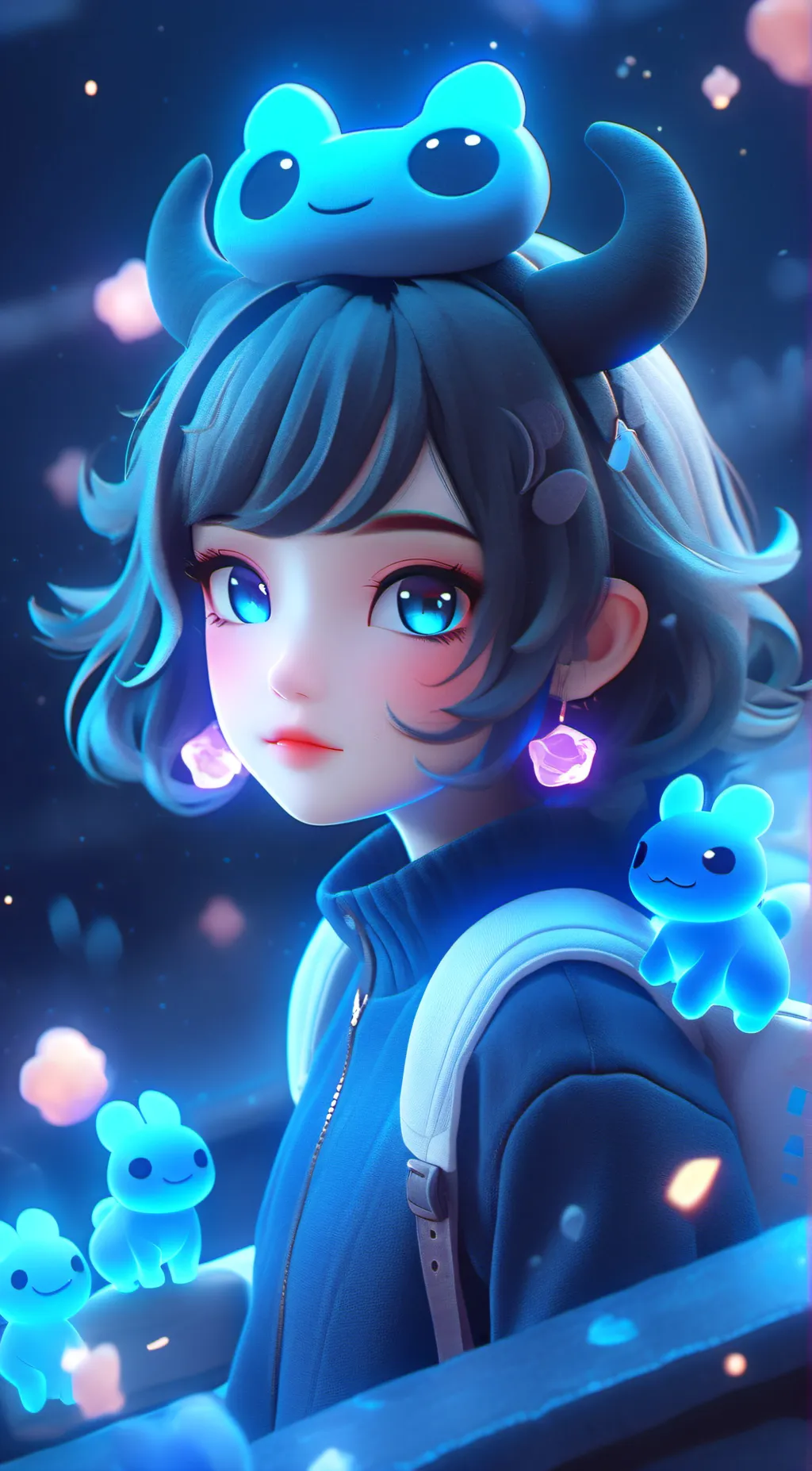 ai character: Athena background