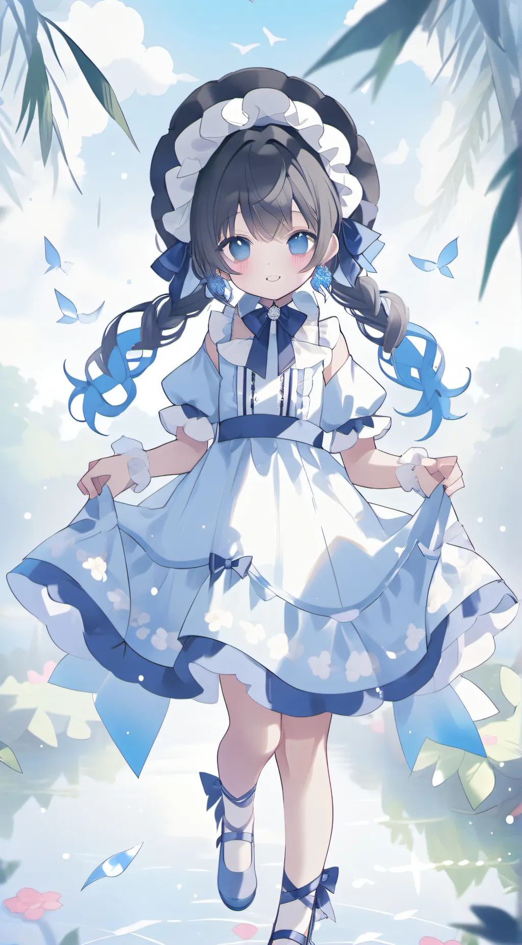 ai character: Amazing how  background
