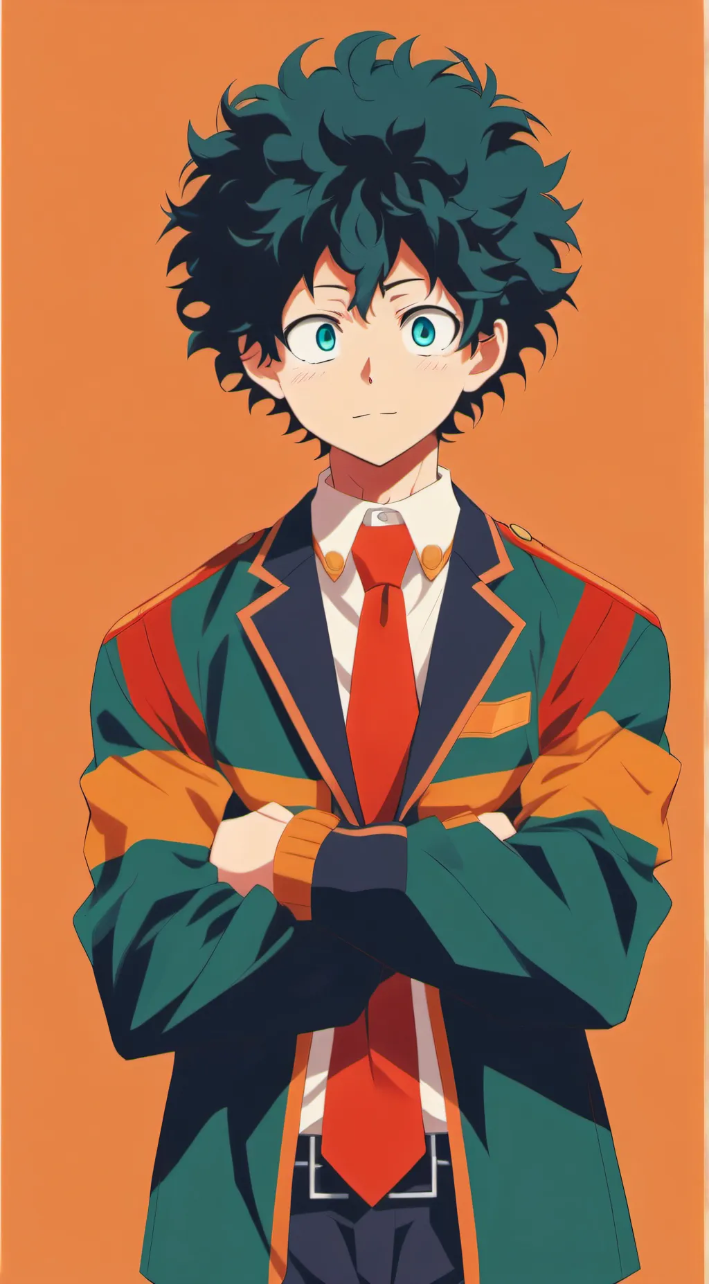 ai character: Izuku Midoriya background