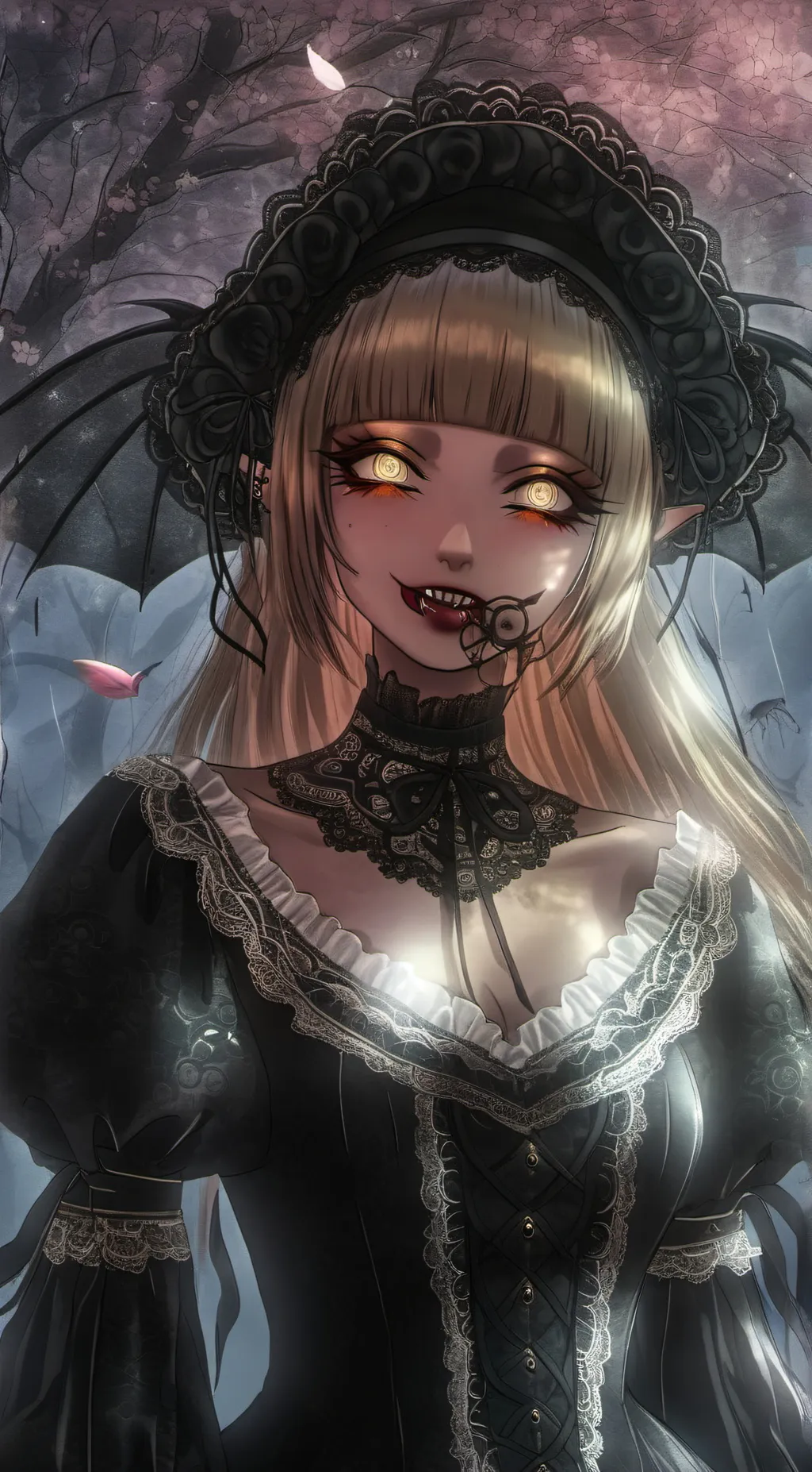 ai character: Marci  background