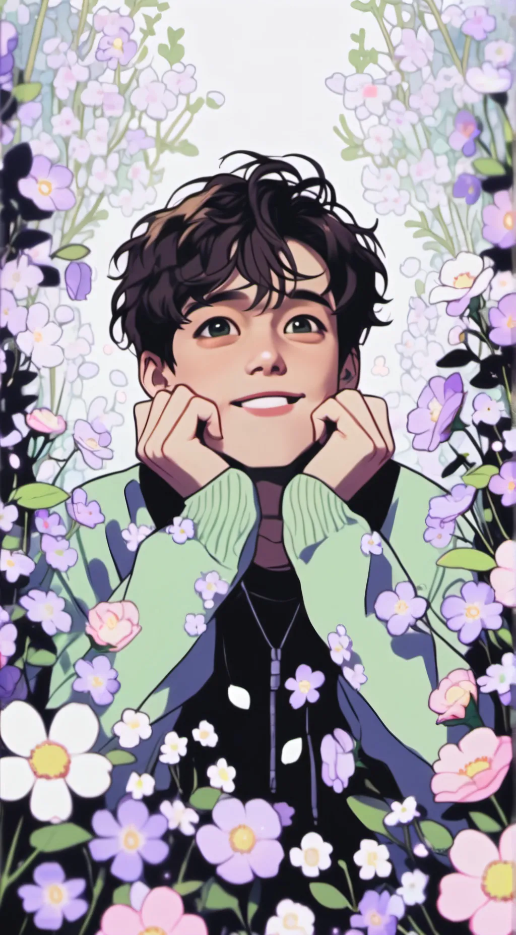 ai character: Mattheo riddle background