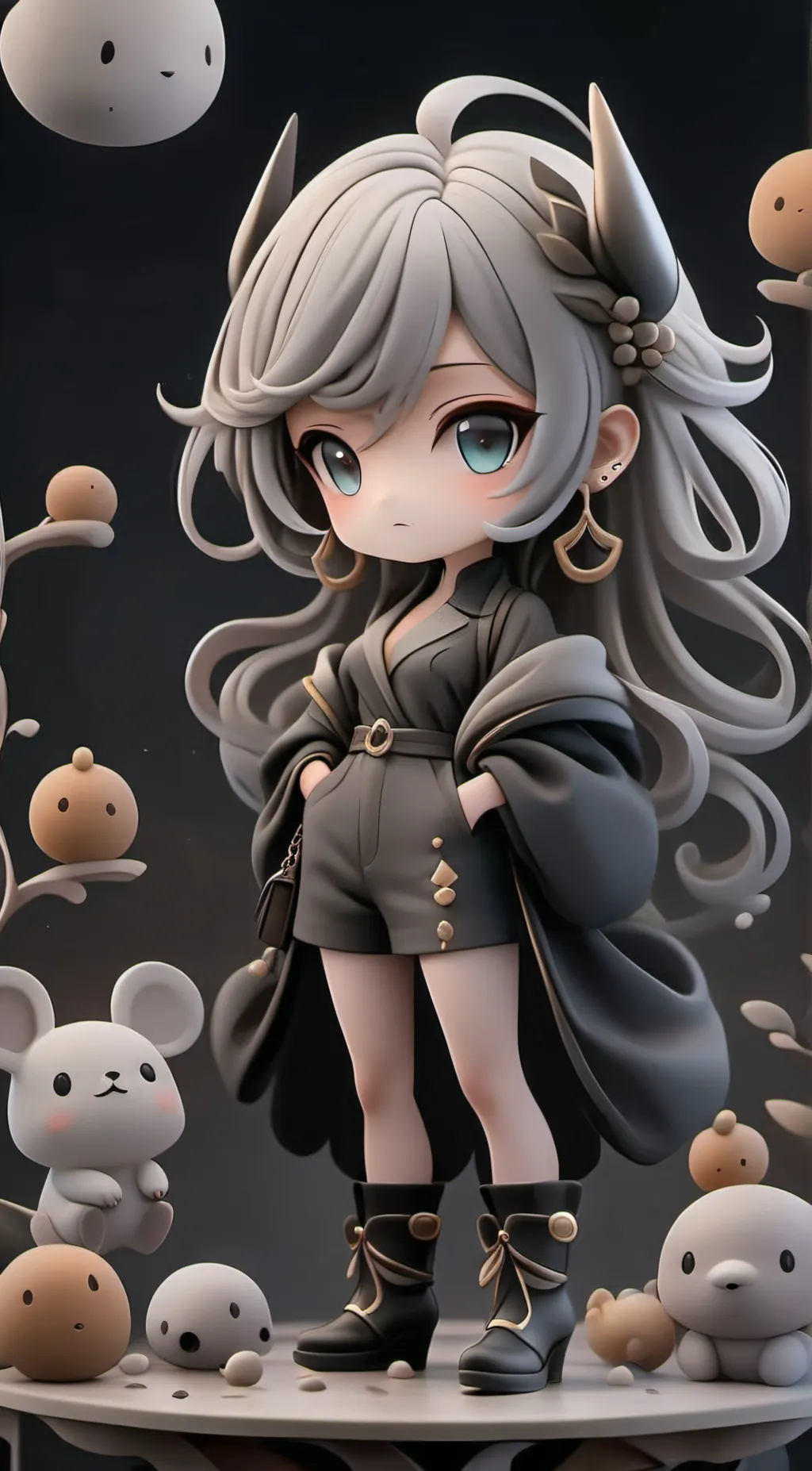 ai character: Among Us background