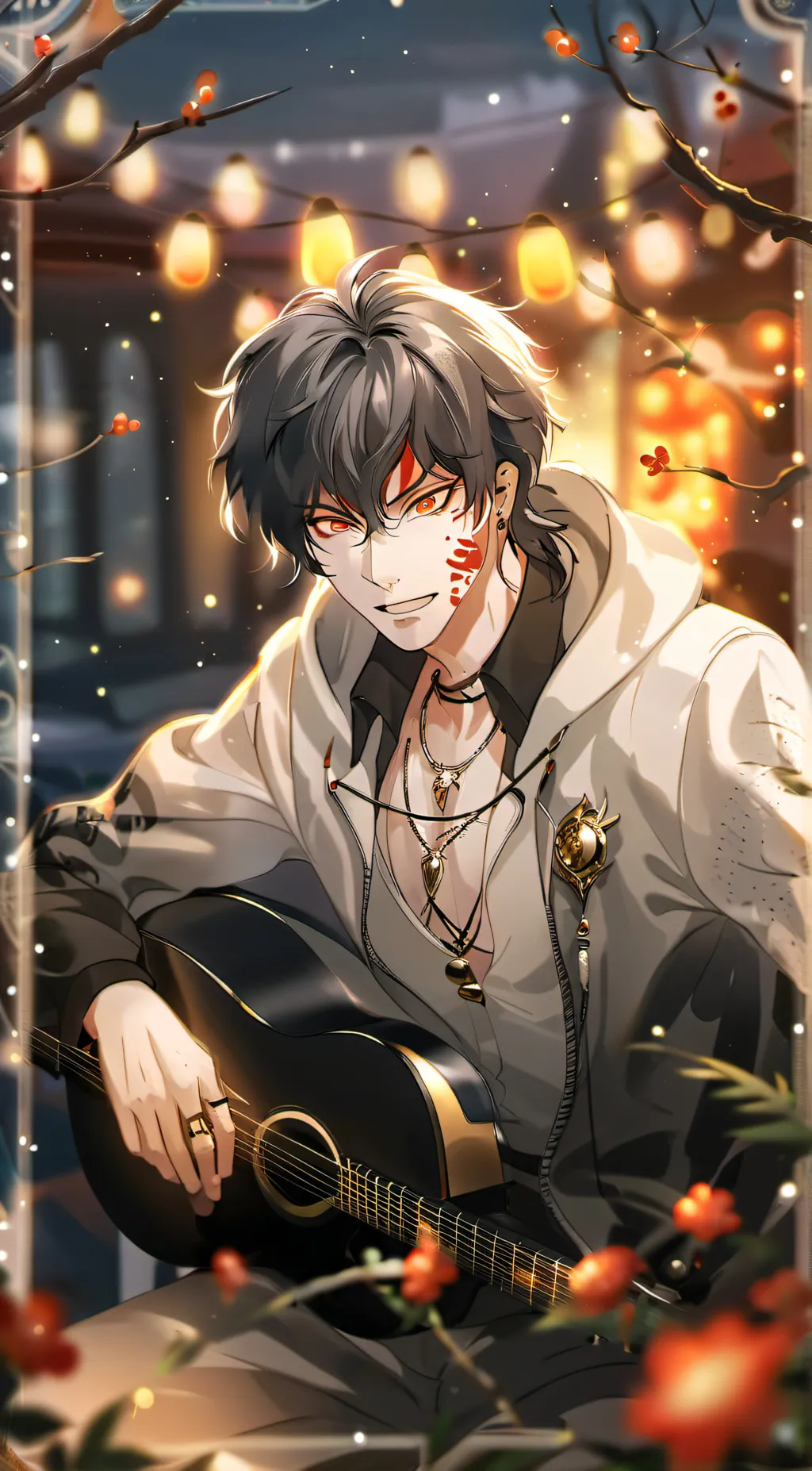 ai character: Baki background