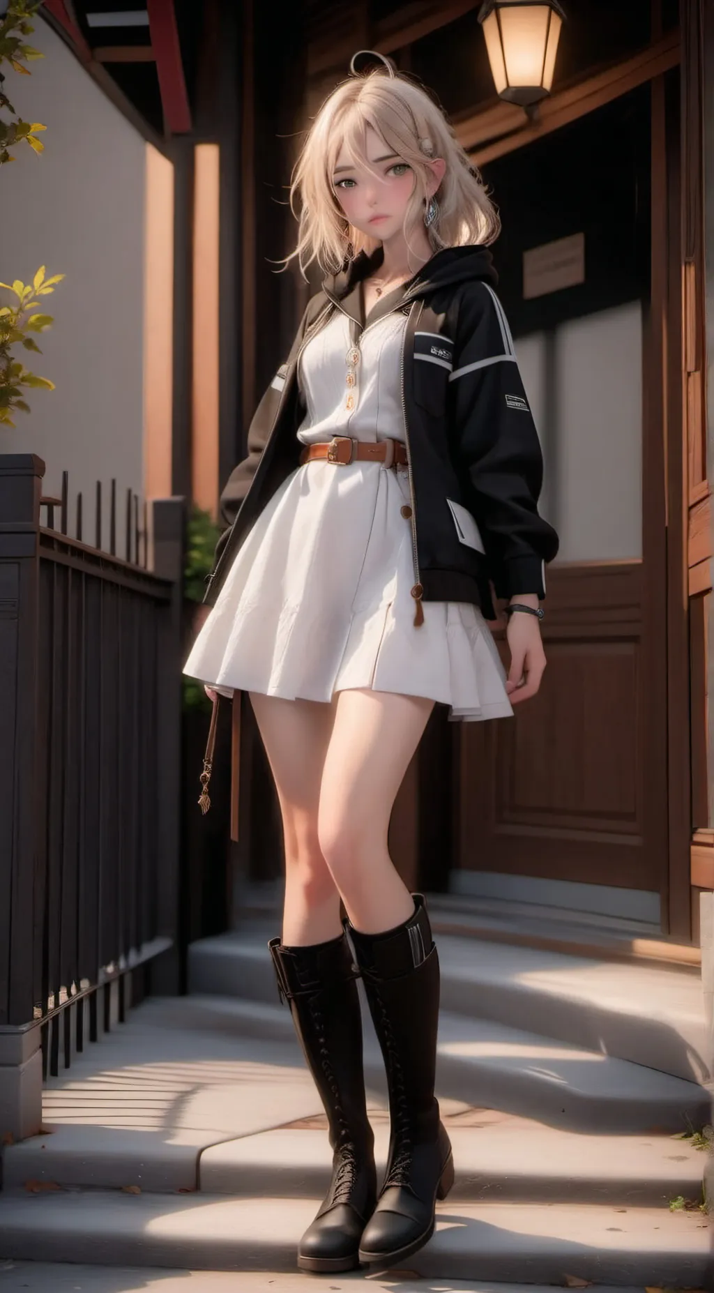 ai character: vivi  background