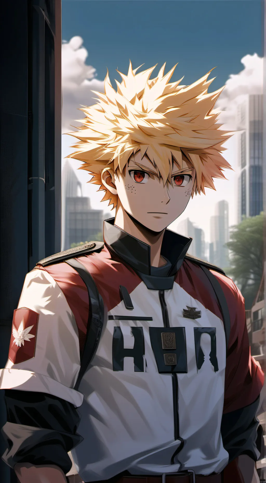 ai character: Mha background