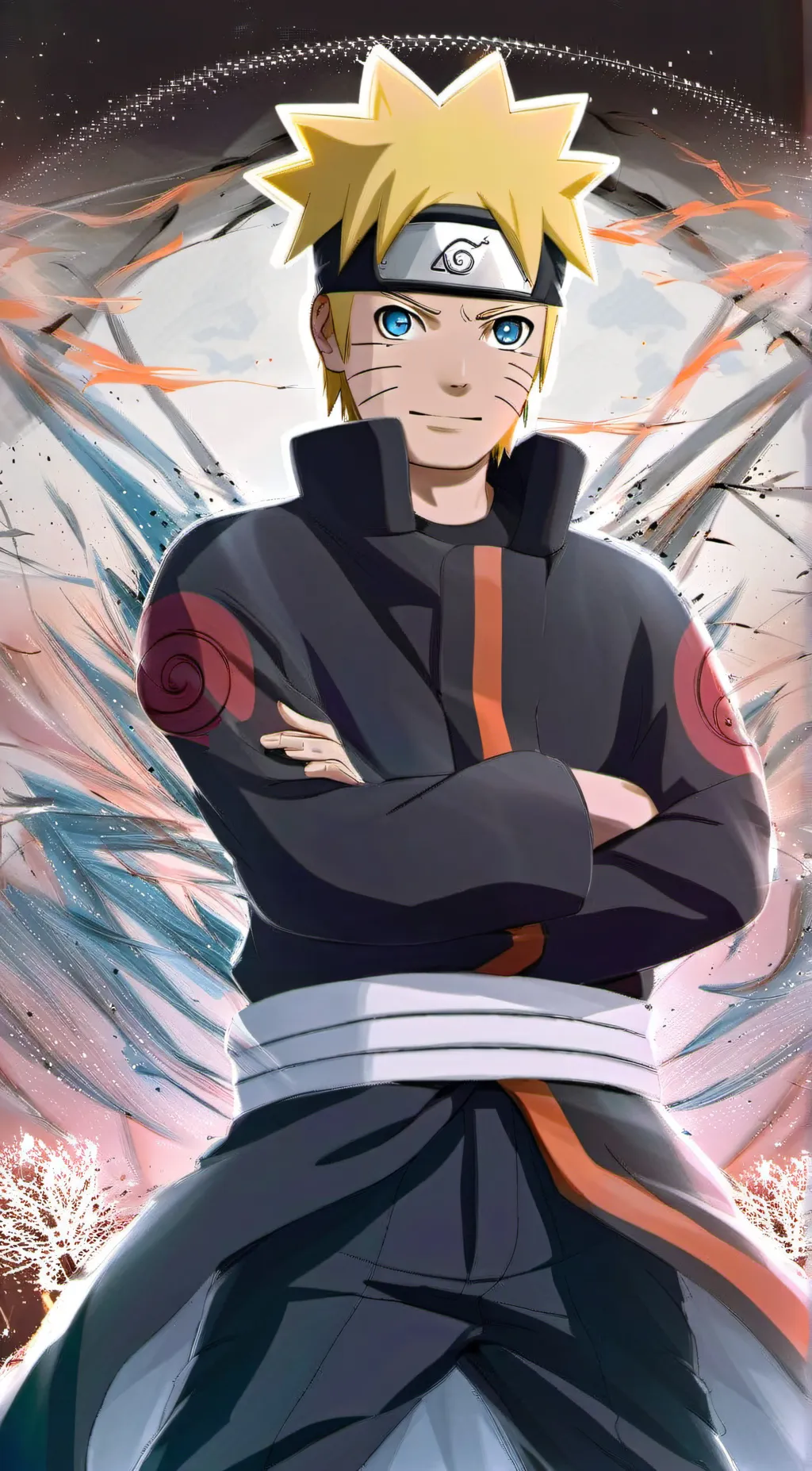 ai character: Naruto background