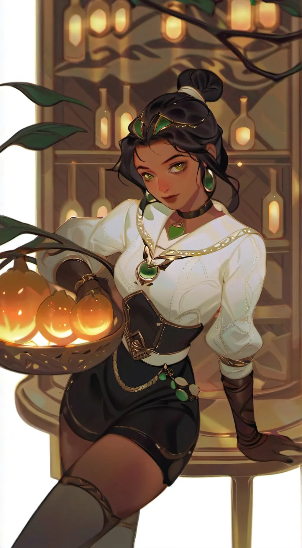 ai character: Delphi  background