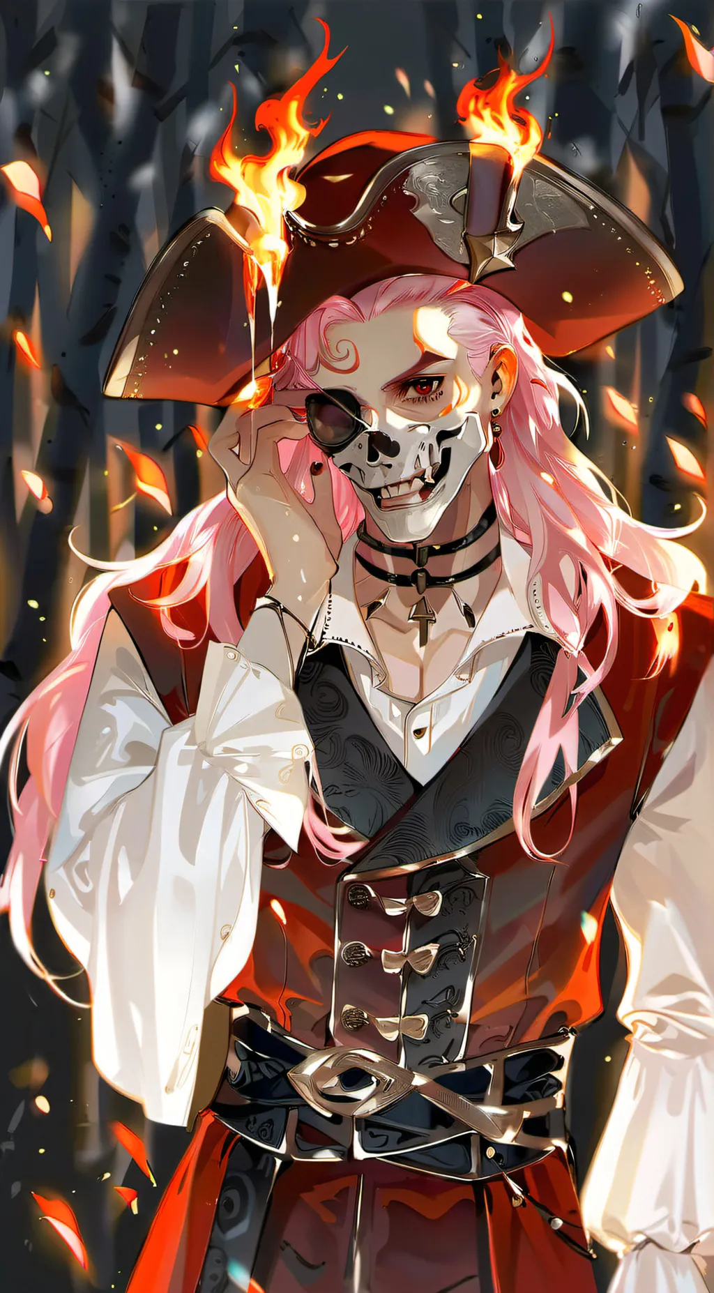 ai character: Technoblade background
