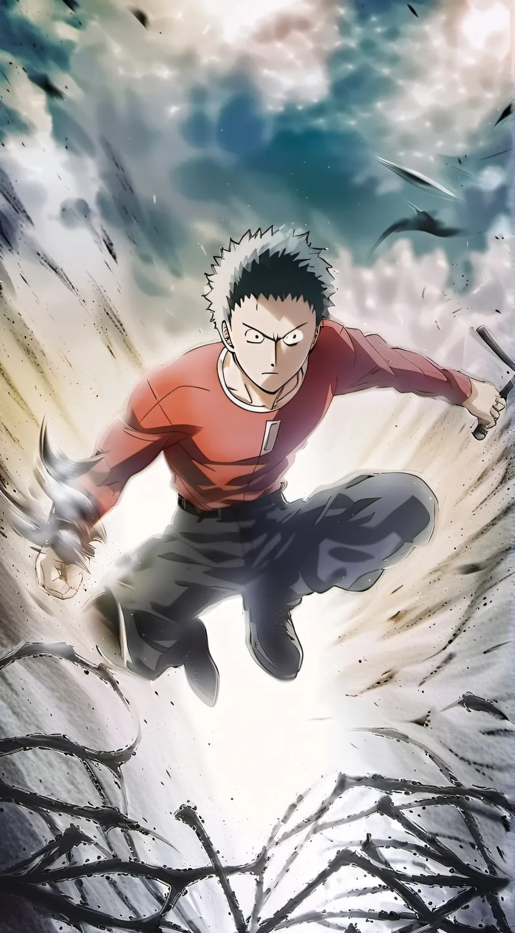 ai character: METAL BAT background