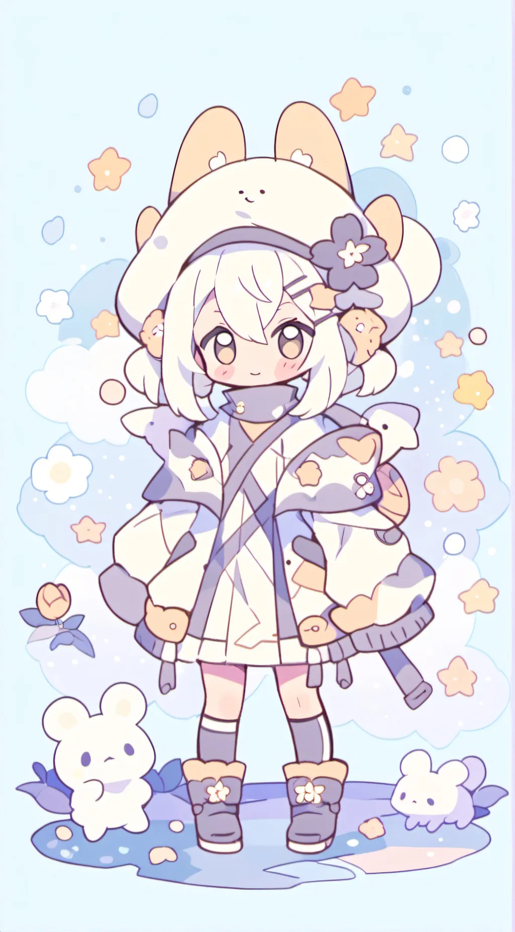 ai character: Yo  demonslayer✰ background