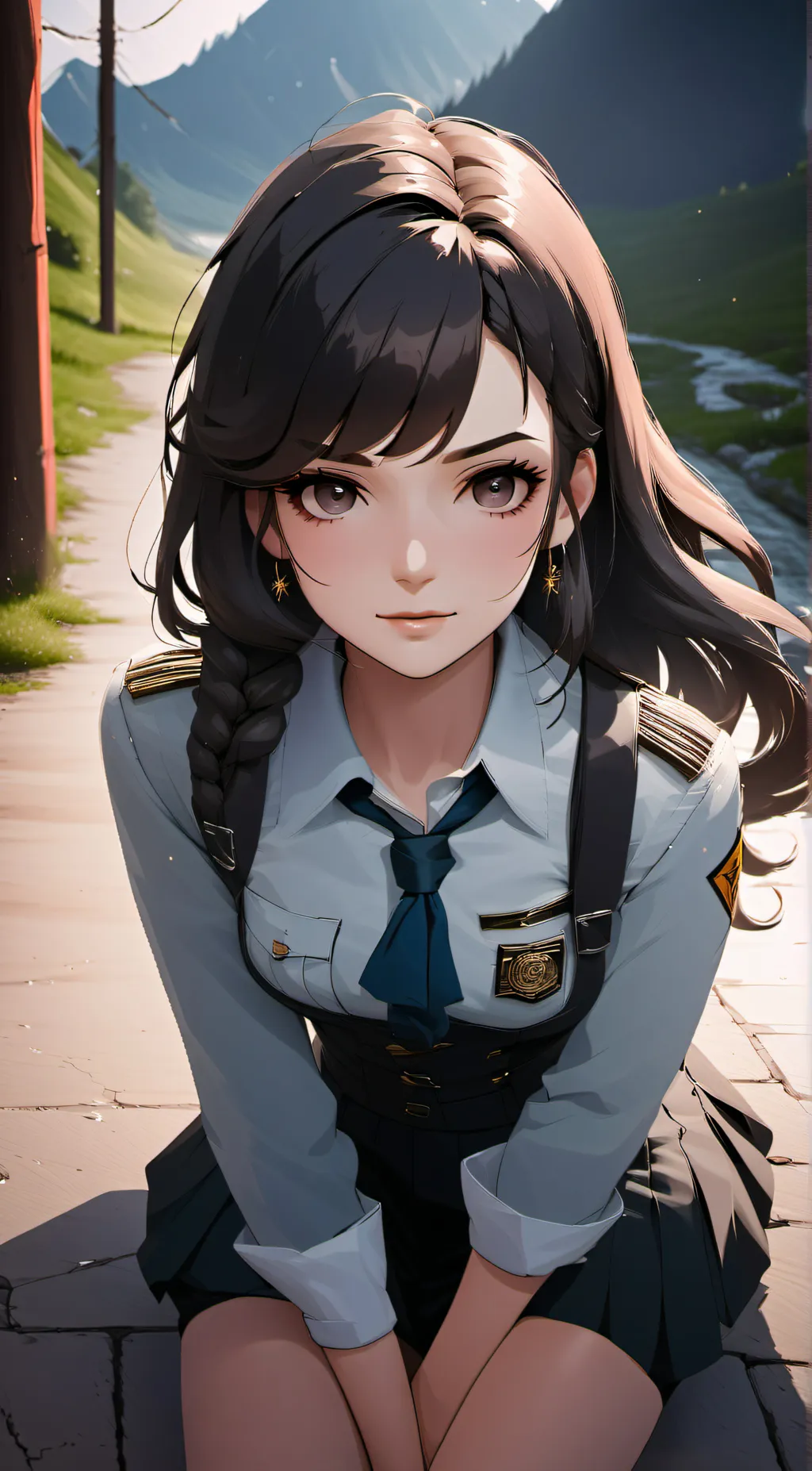 ai character: Vanessa  background