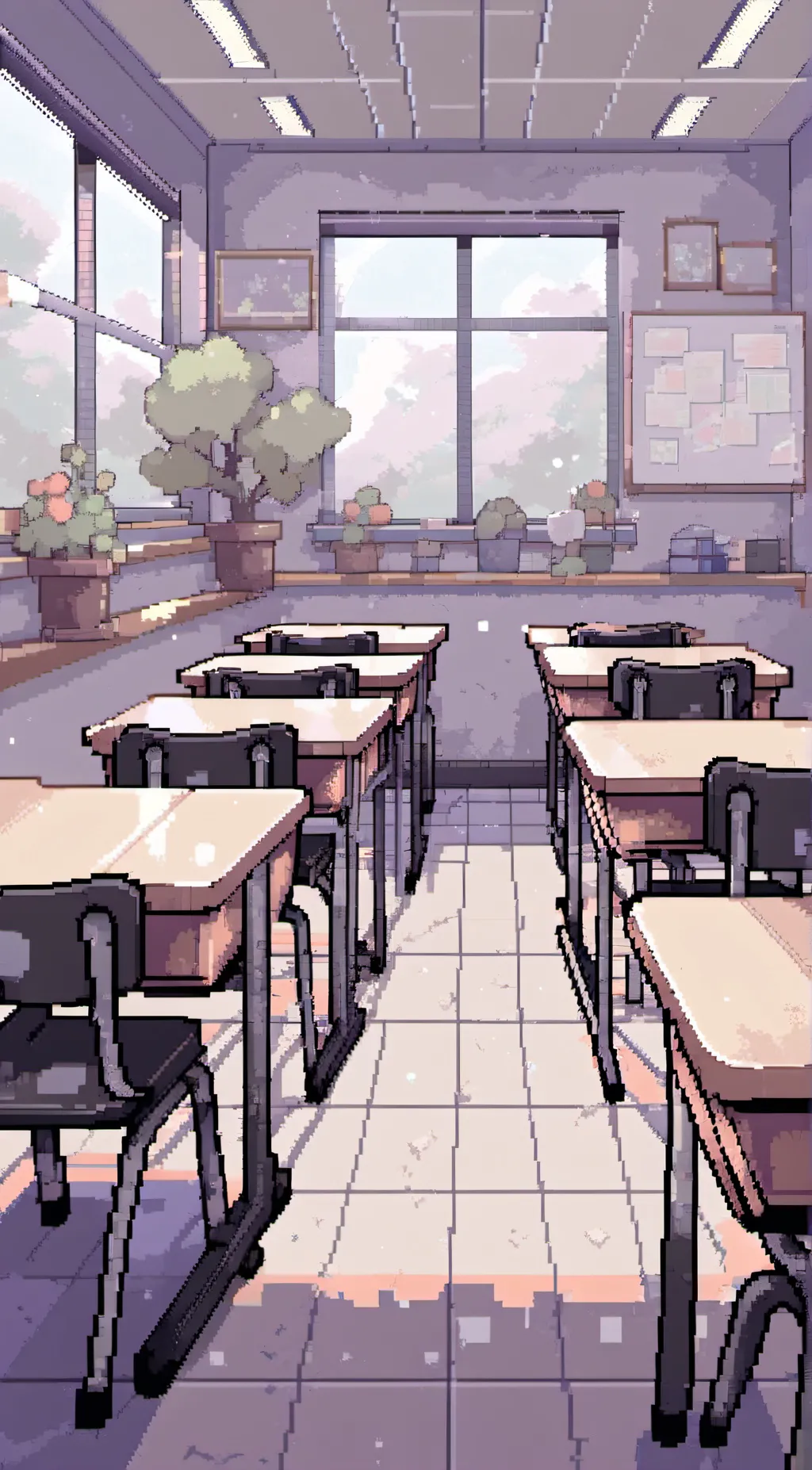 ai character: High school background