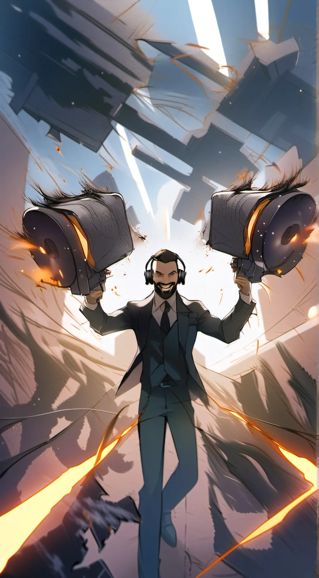 ai character: buzzsaw mutant background
