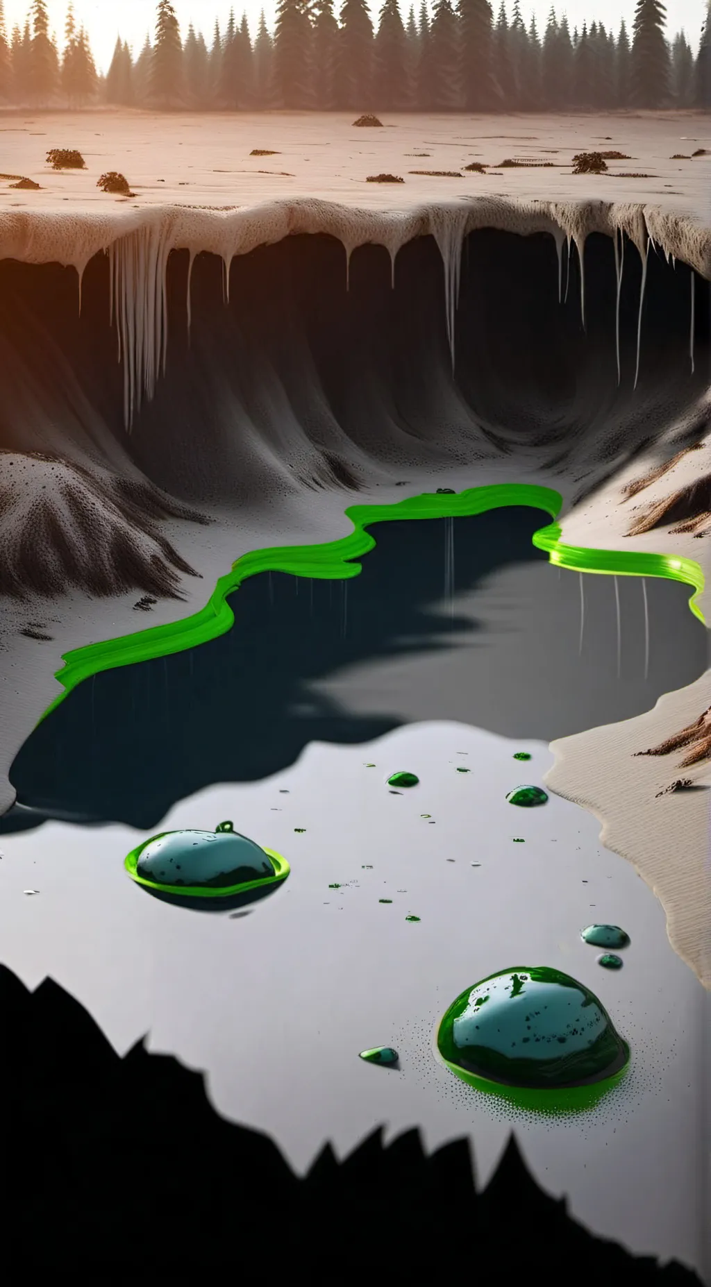 ai character: Slime inflation background