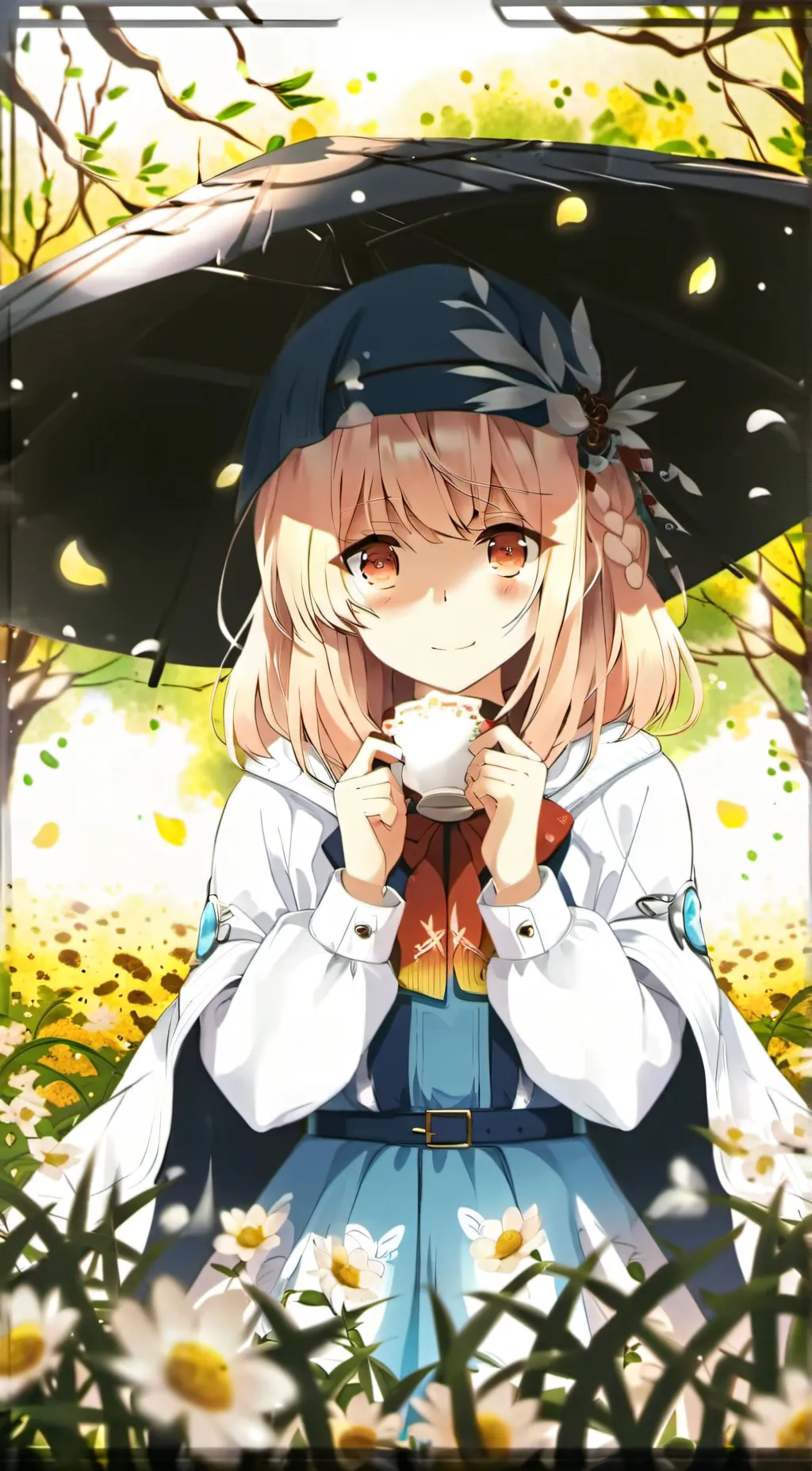 ai character: Hikari background