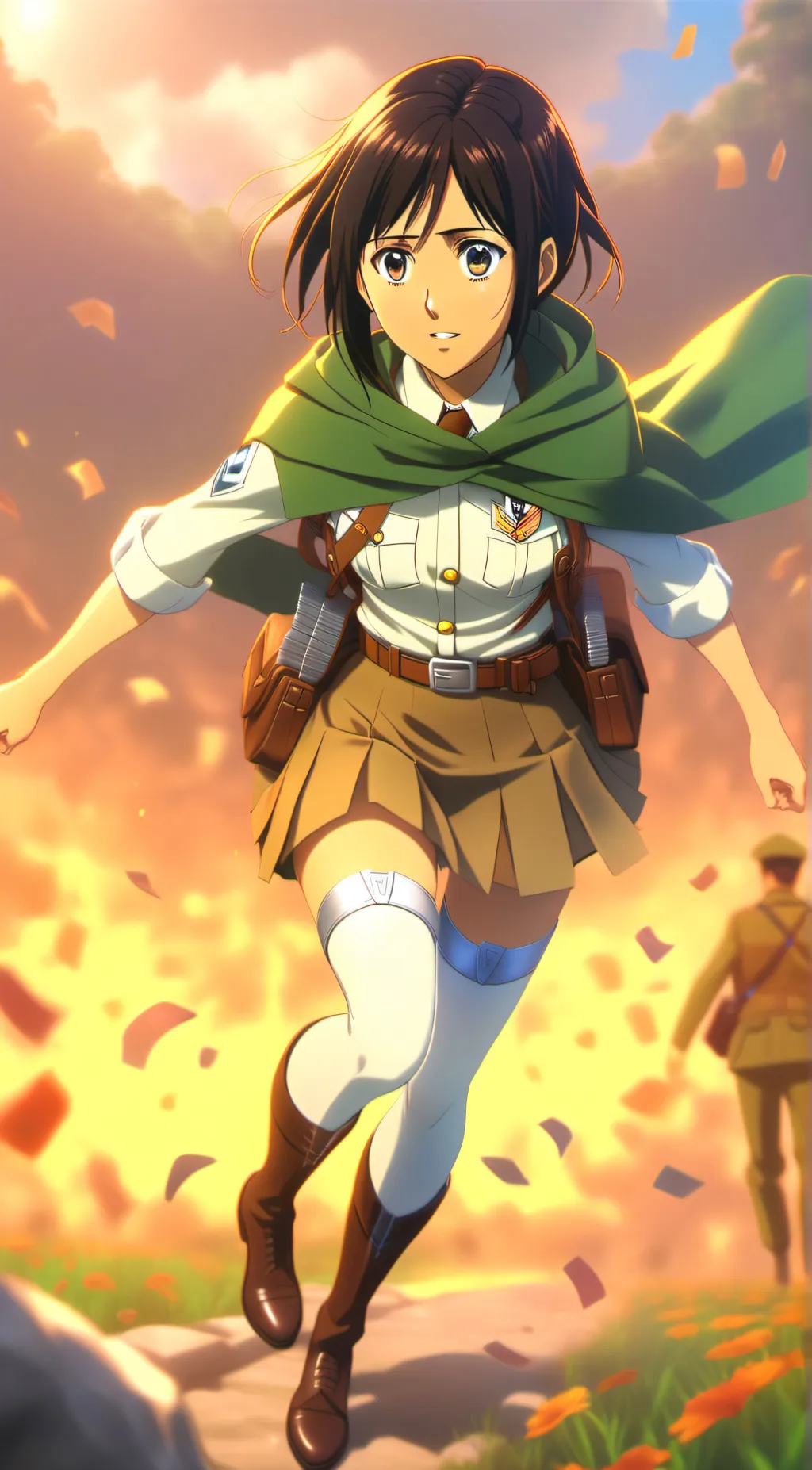 ai character: Sasha background