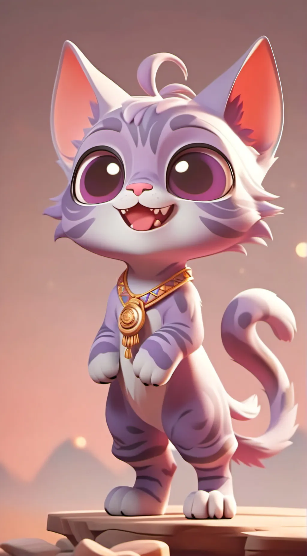 ai character: catnap background