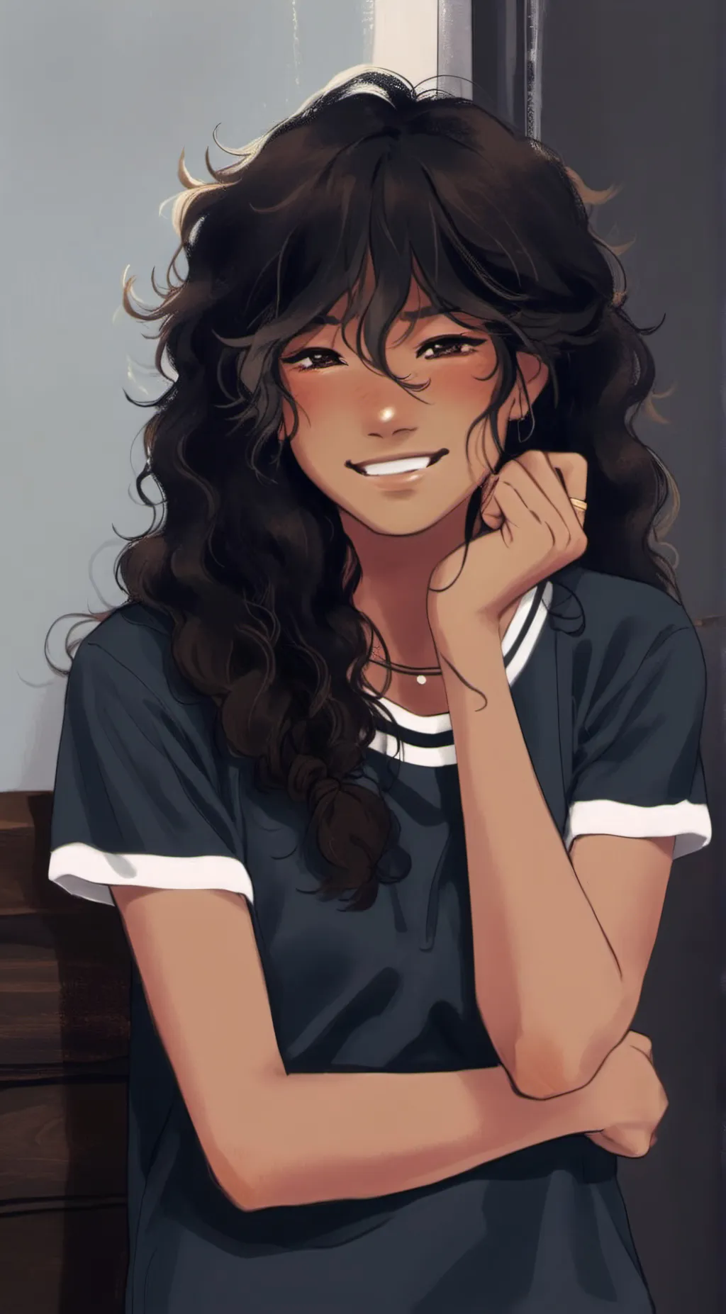 ai character: Alexis background