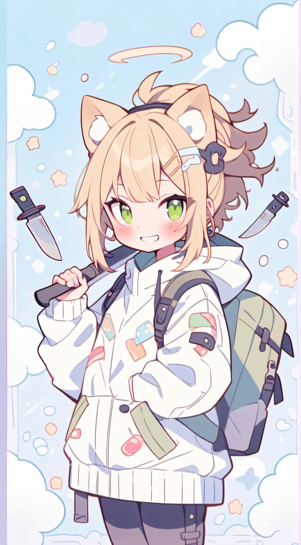 ai character: Himiko Toga background
