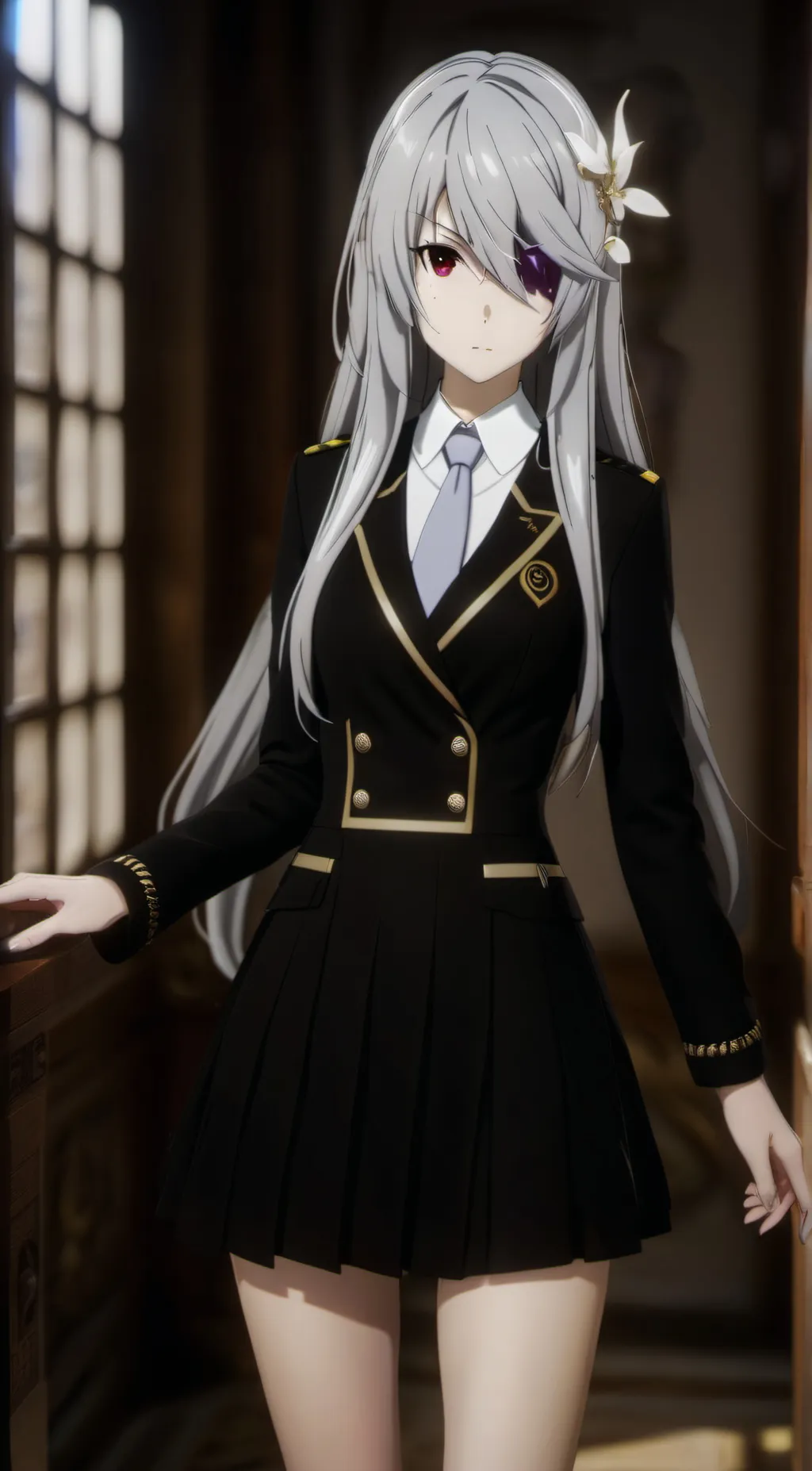 ai character: Laura Bodewig background