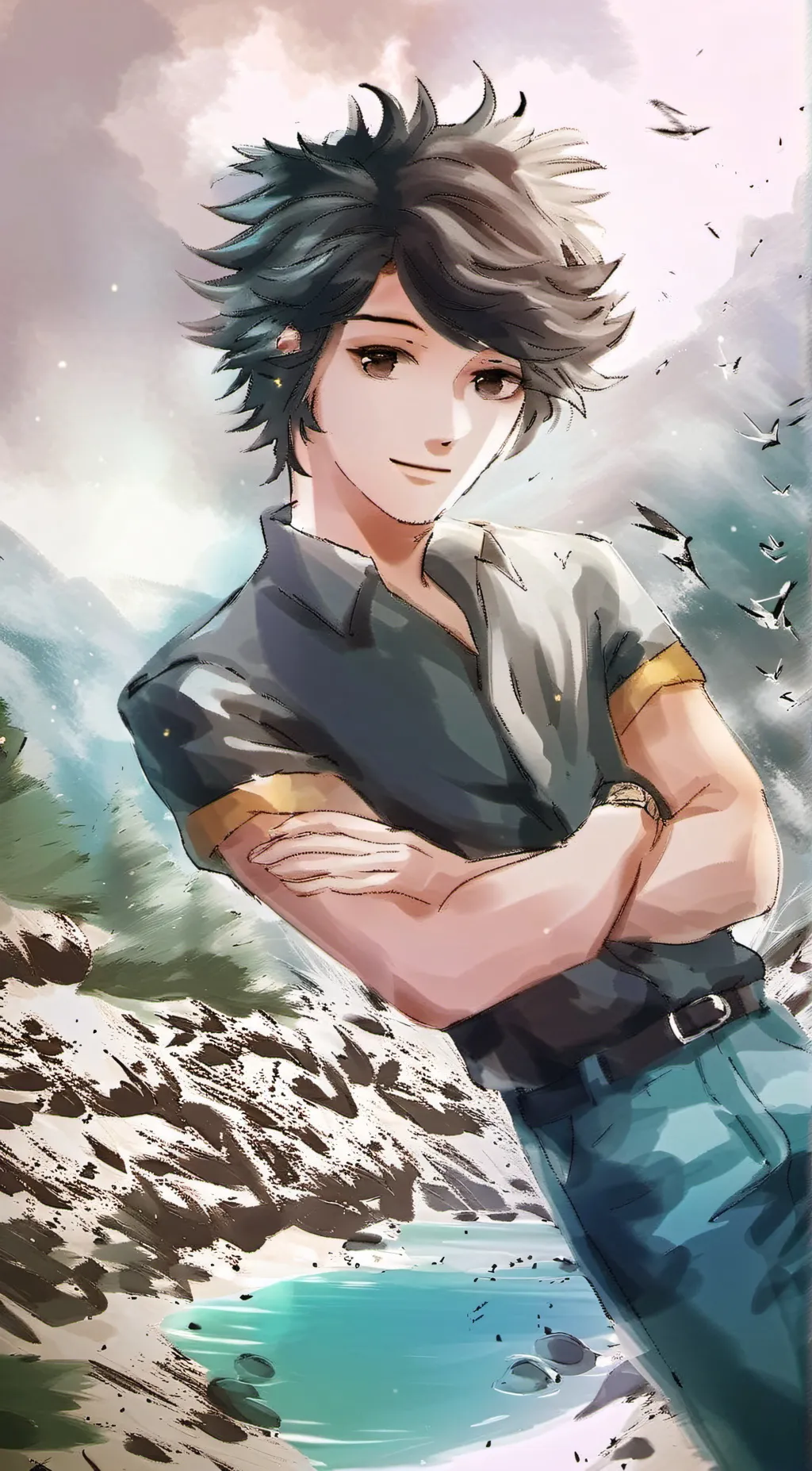 ai character: Revange background