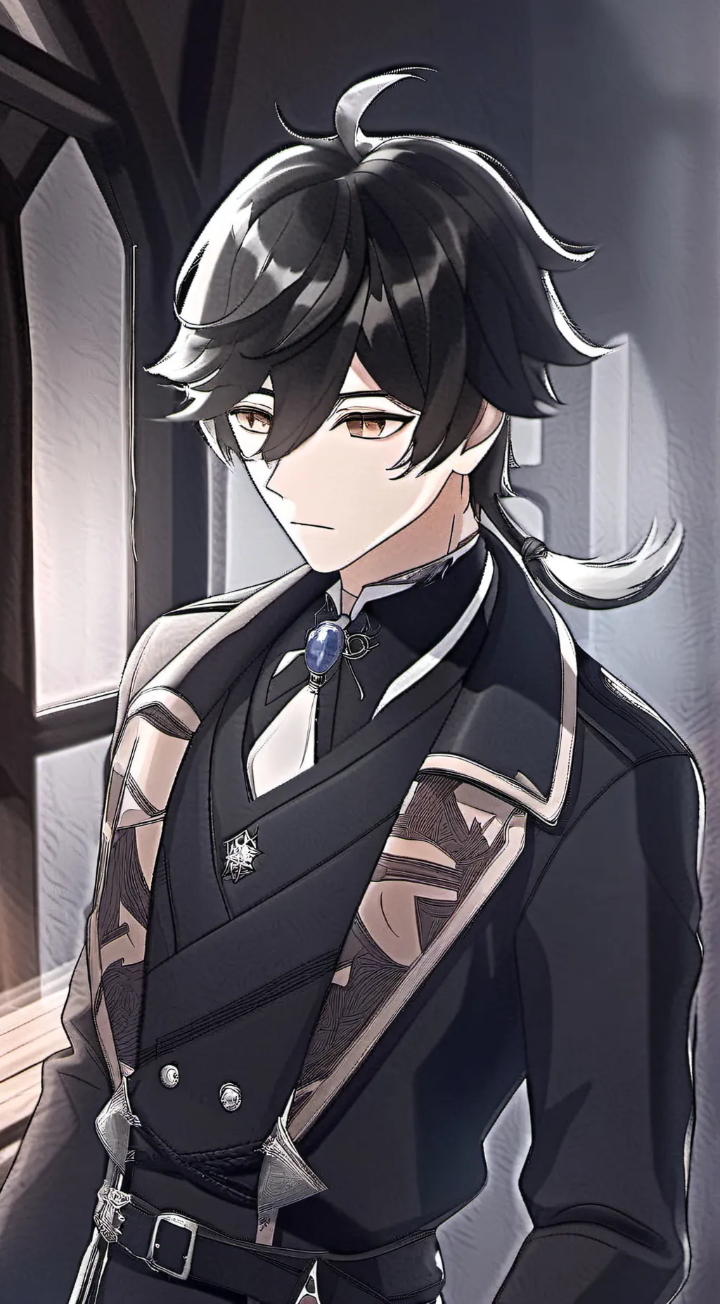 ai character: Zach background