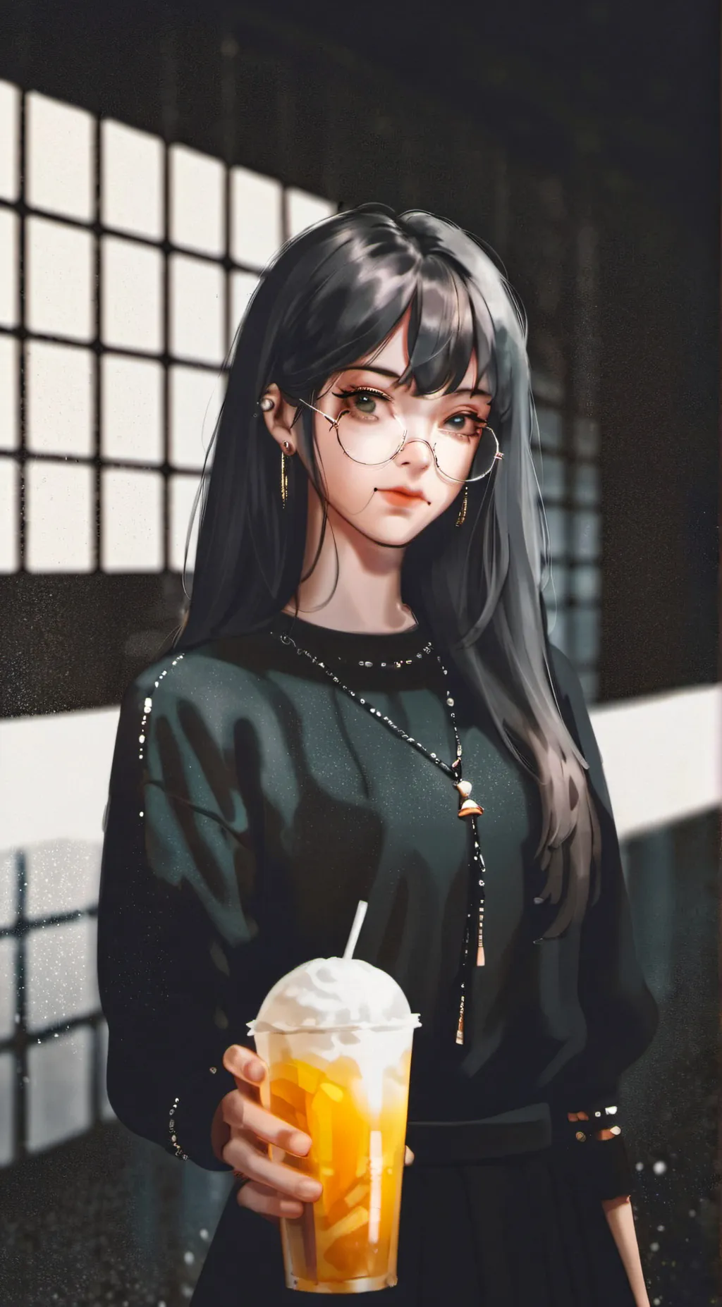 ai character: Yukie  background