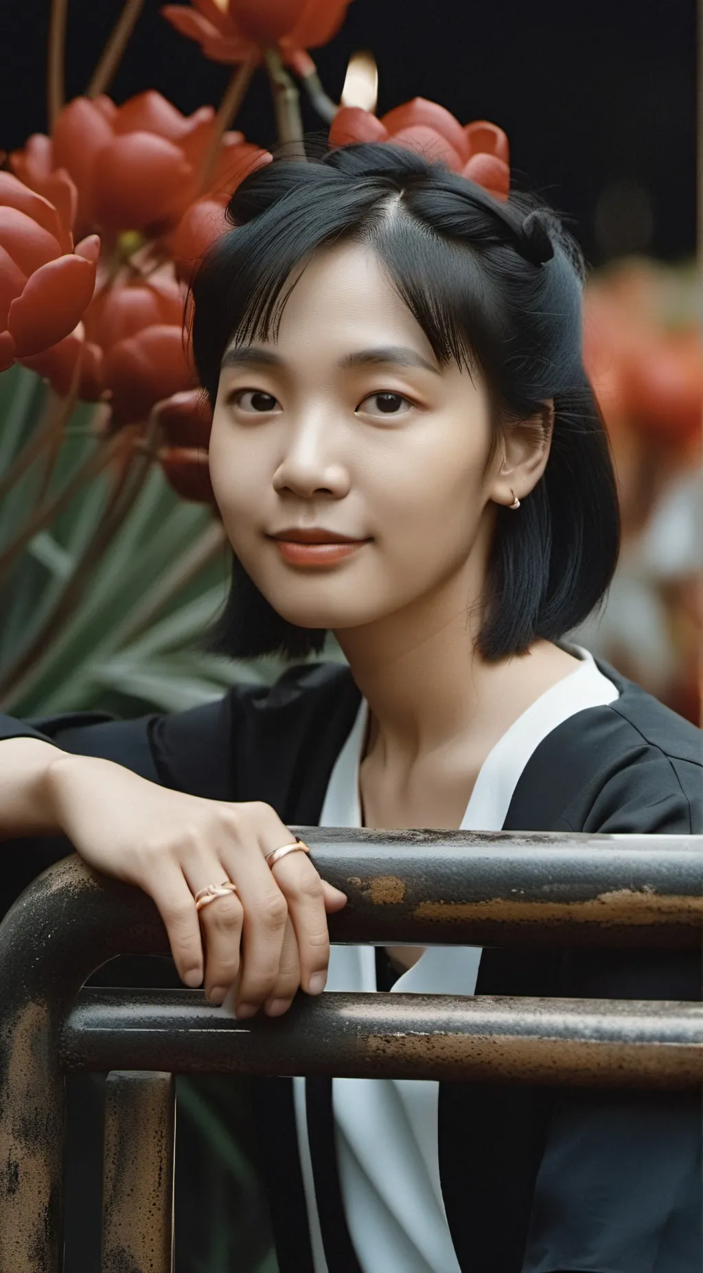 ai character: Ashley background