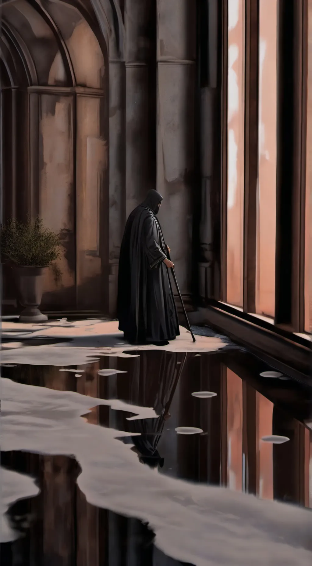 ai character: the ink keeper background