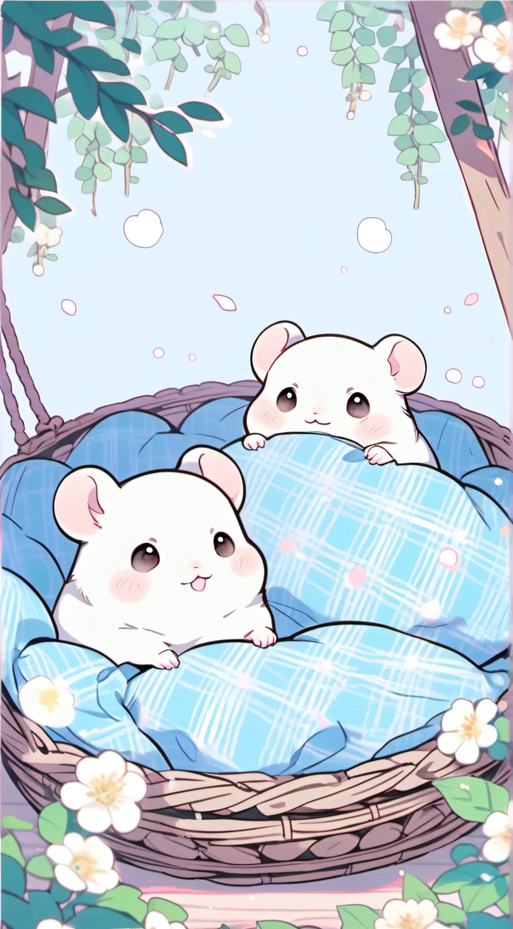 ai character: hammy background