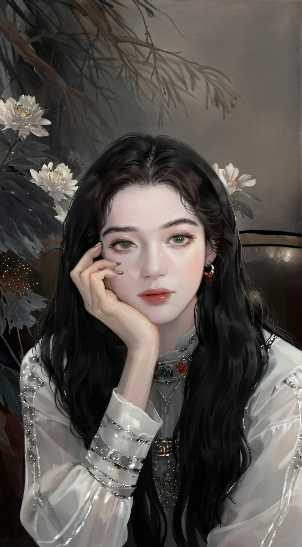 ai character: Caroline Ridley background
