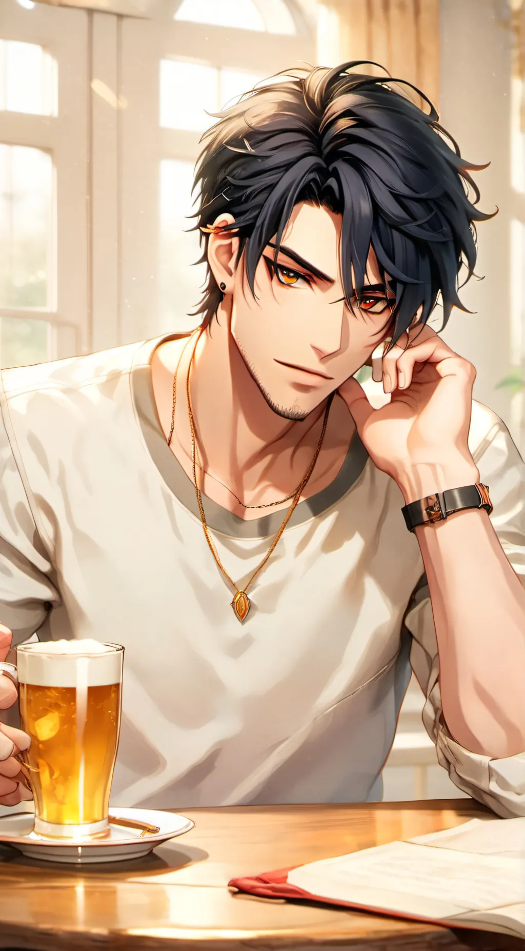 ai character: Alex background