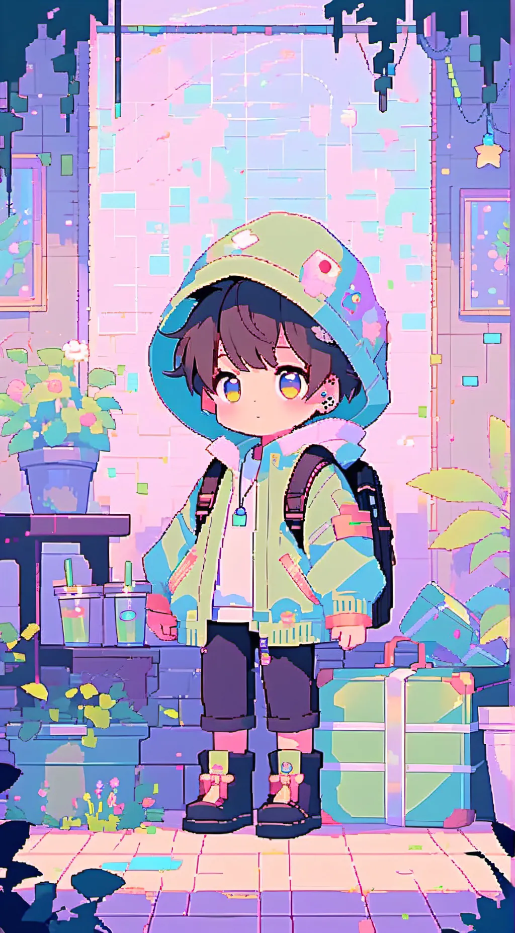 ai character: Ethan background